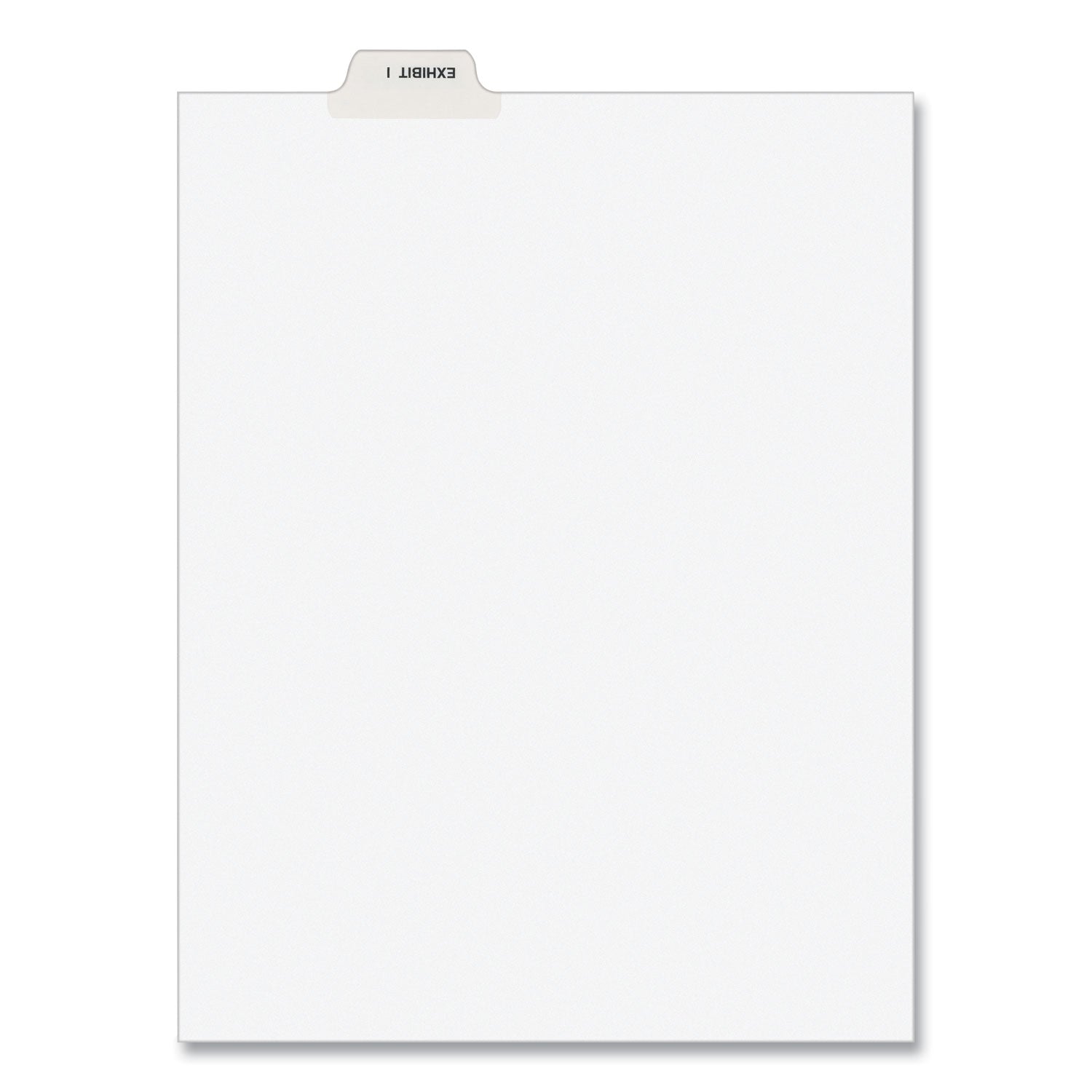 Avery® Avery-Style Preprinted Legal Bottom Tab Divider, 26-Tab, Exhibit I, 11 x 8.5, White, 25/PK