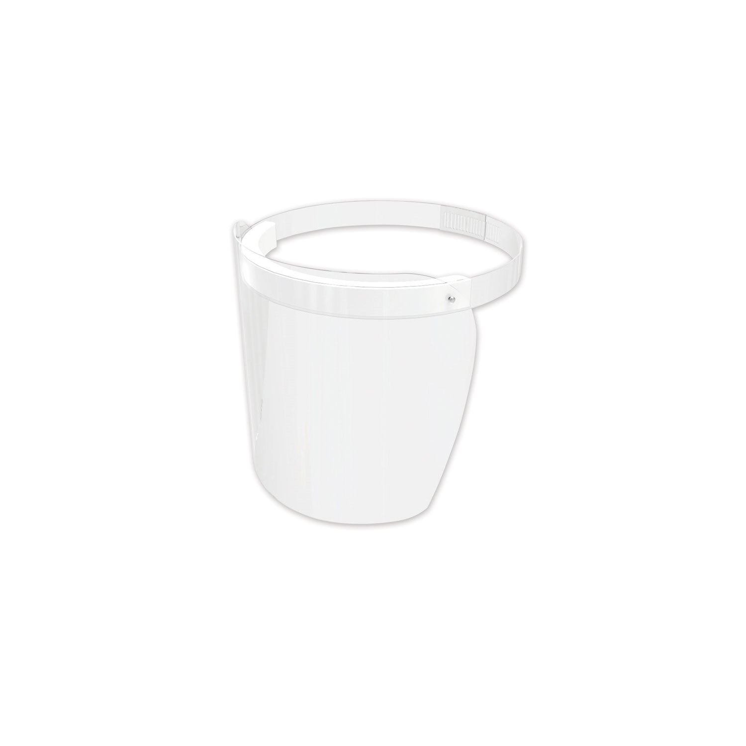 deflecto® Disposable Face Shield, 13 x 10, Clear, 100/Carton