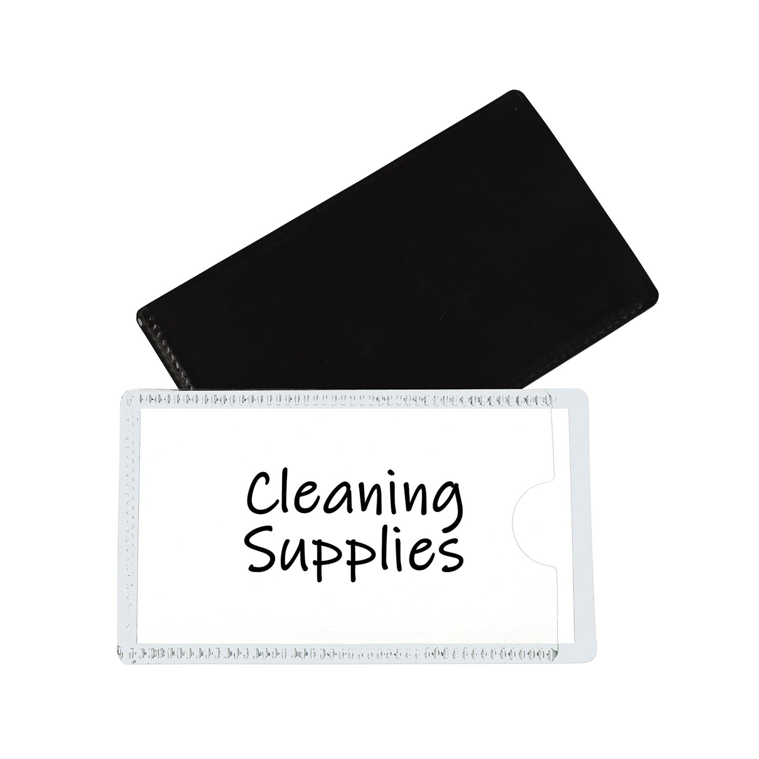 Slap-Stick Magnetic Label Holders | White, 10/Pk