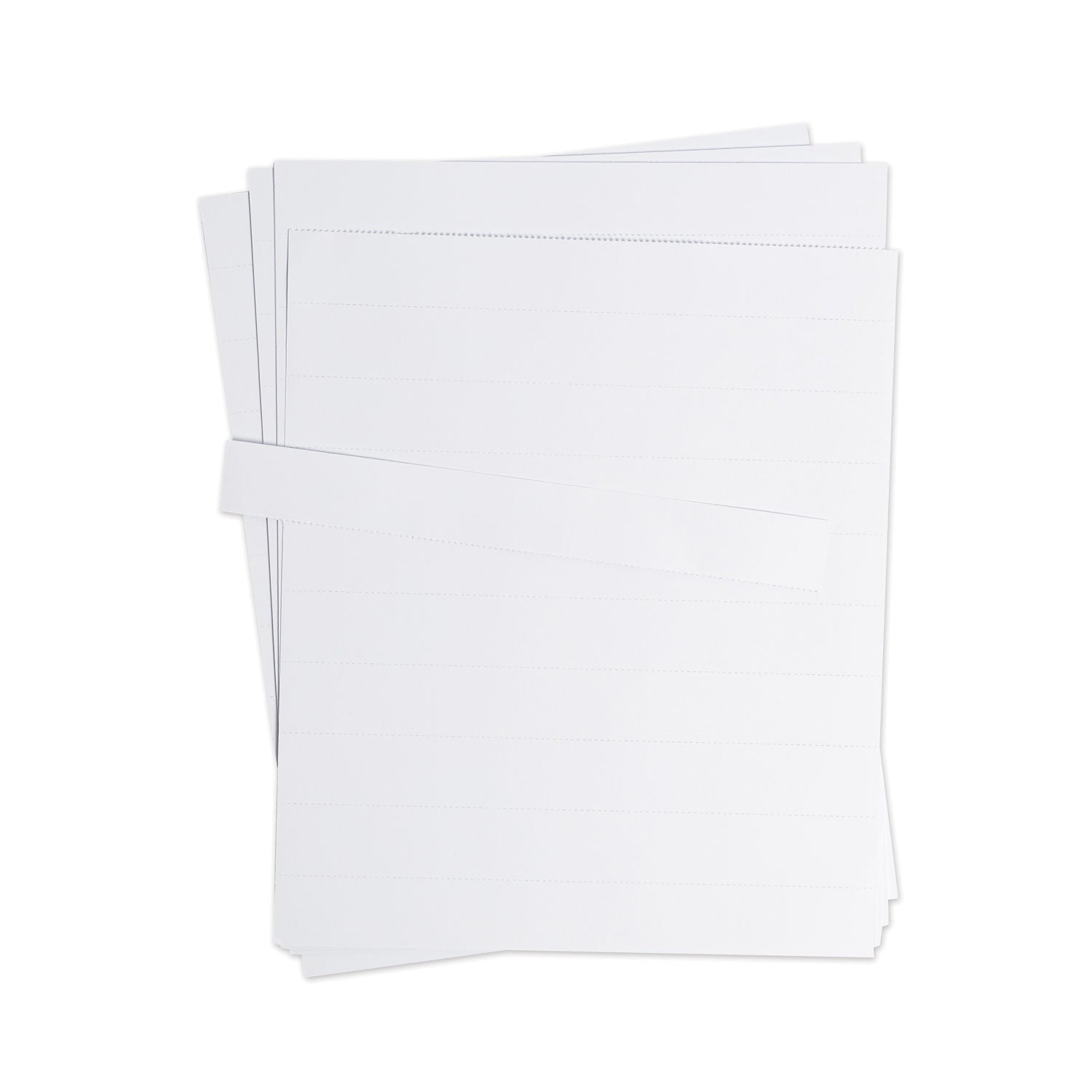 Data Card Replacement Sheets | White, 10-Pack