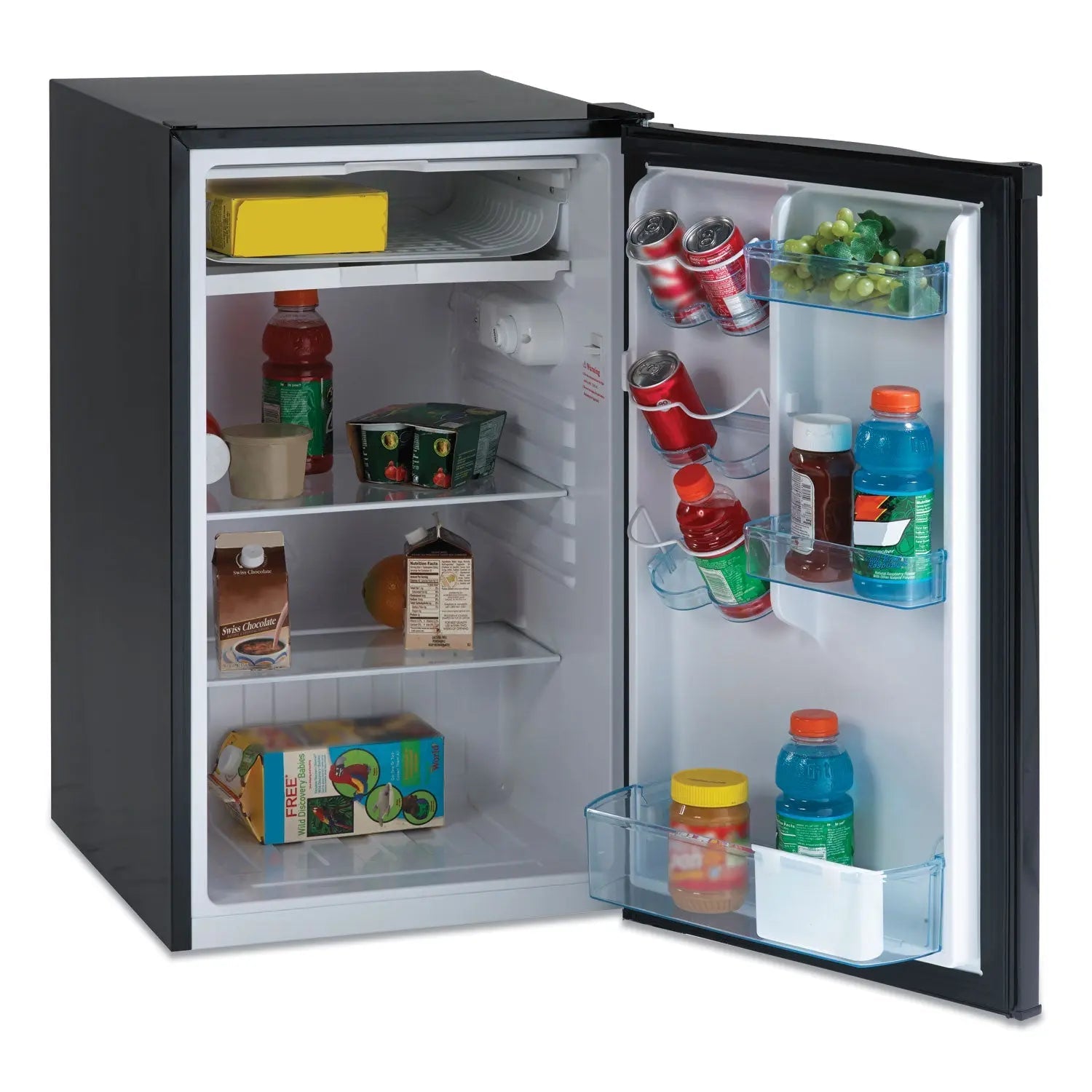 Avanti 4.4 Cu. Ft. Counter Height Refrigerator, Black