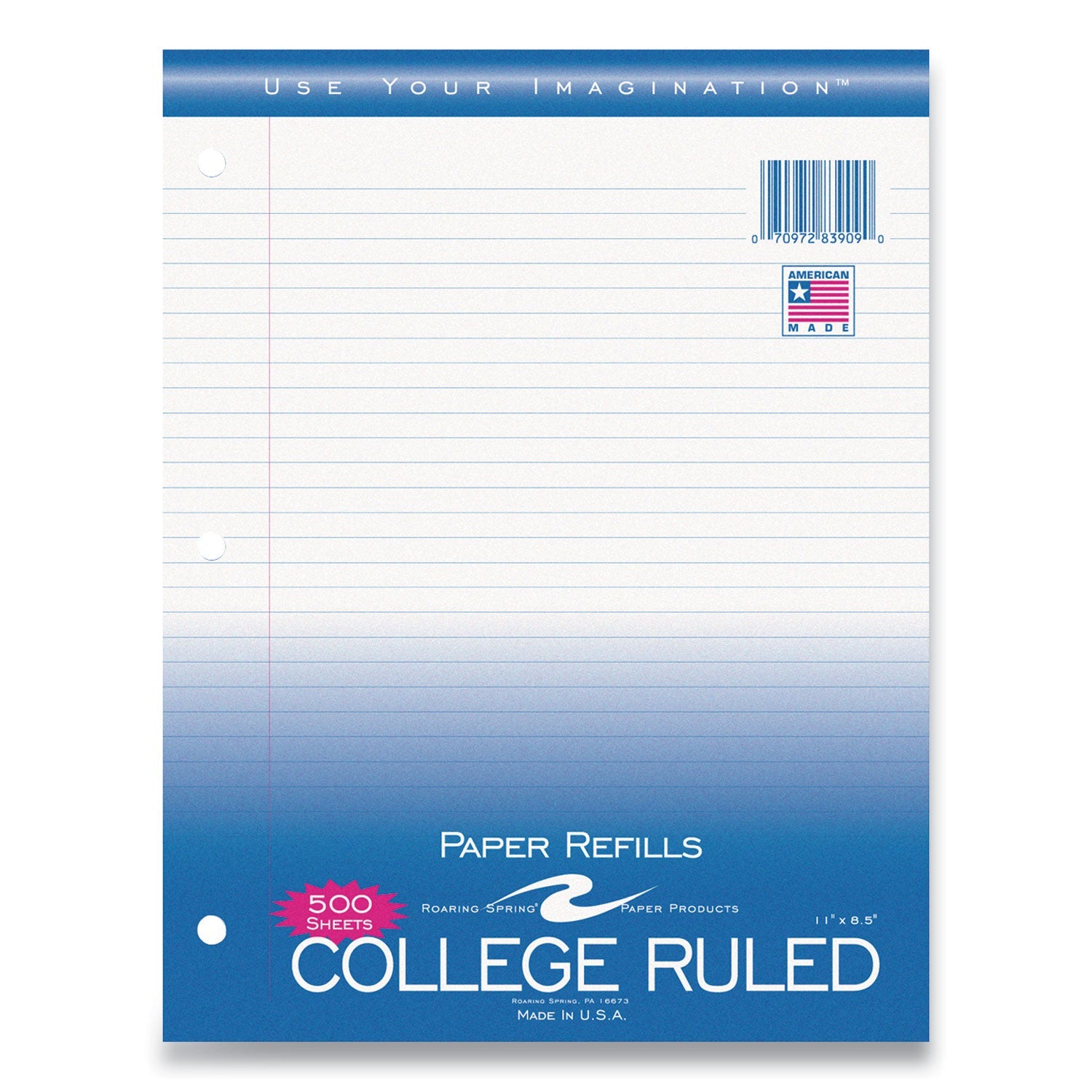 Notebook Filler Paper | College Rule, 500 Sheets