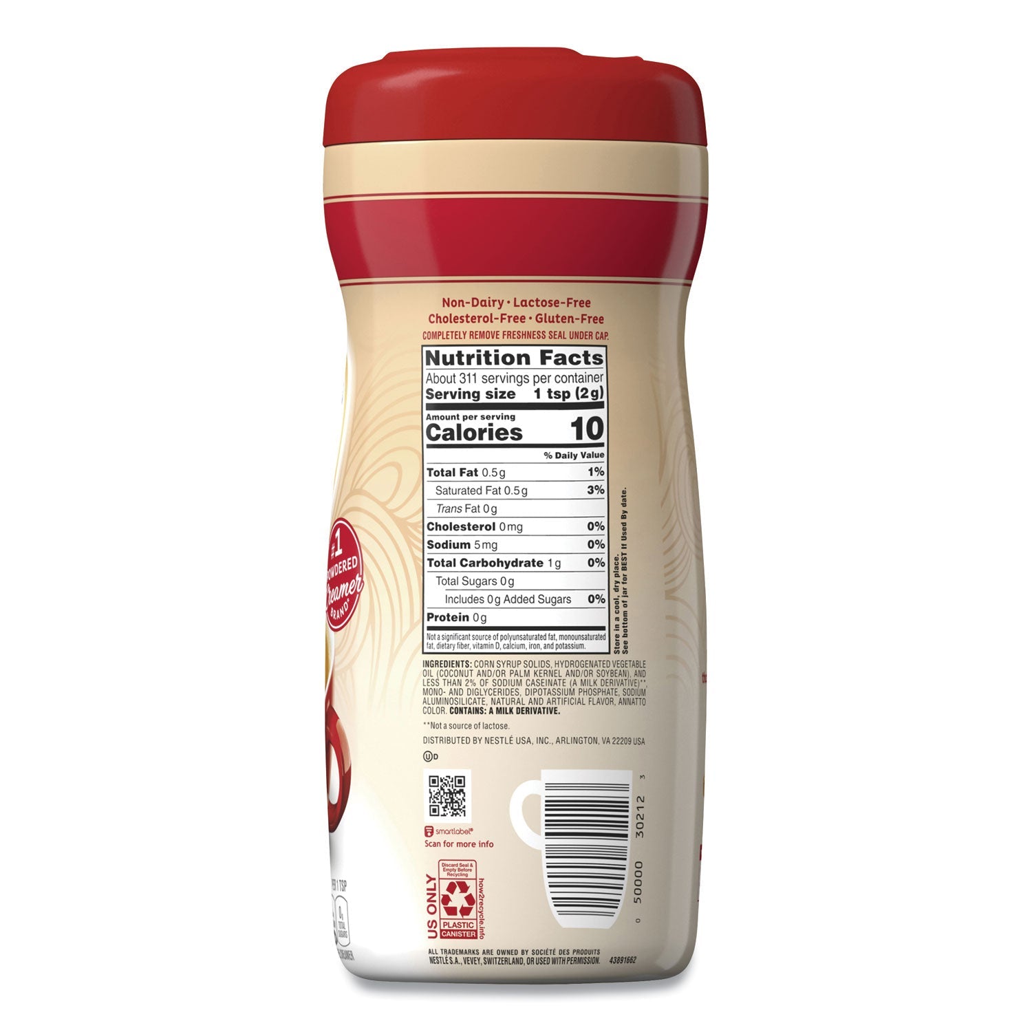 Coffee mate® Original Powdered Creamer, 22 oz Canister