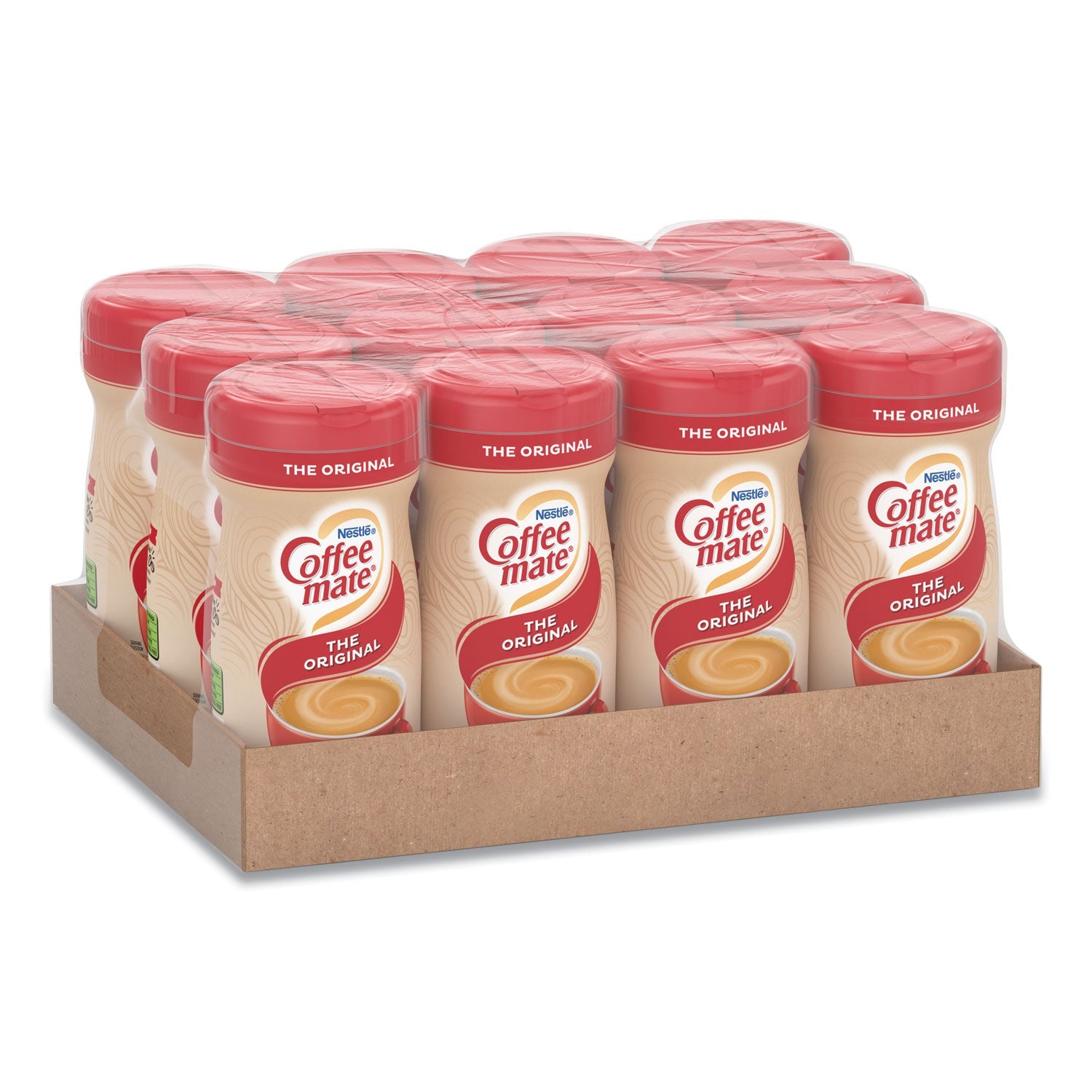 Coffee mate® Non-Dairy Powdered Creamer, Original, 11 Oz Canister, 12/carton