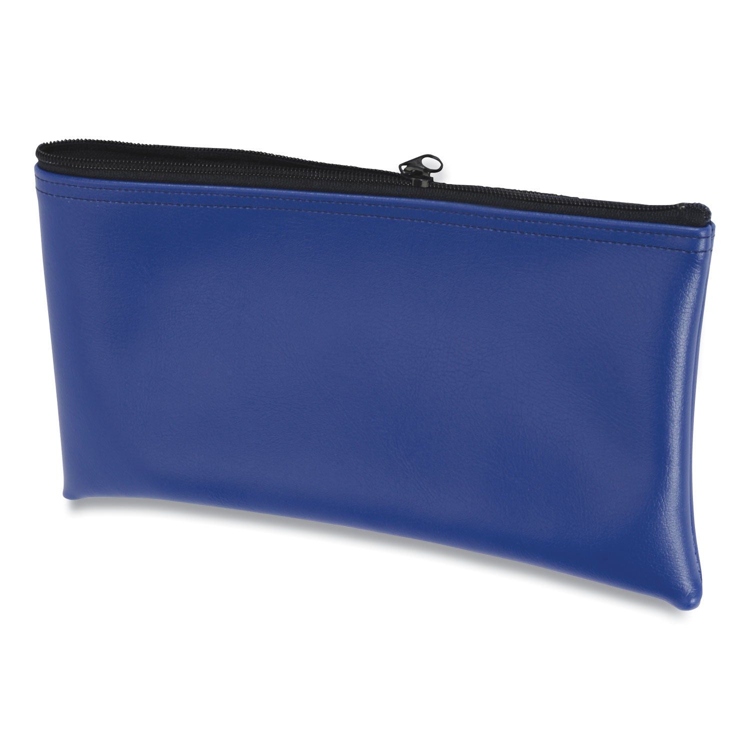 Fabric Deposit Bag | 6x11 Reusable Vinyl, Blue