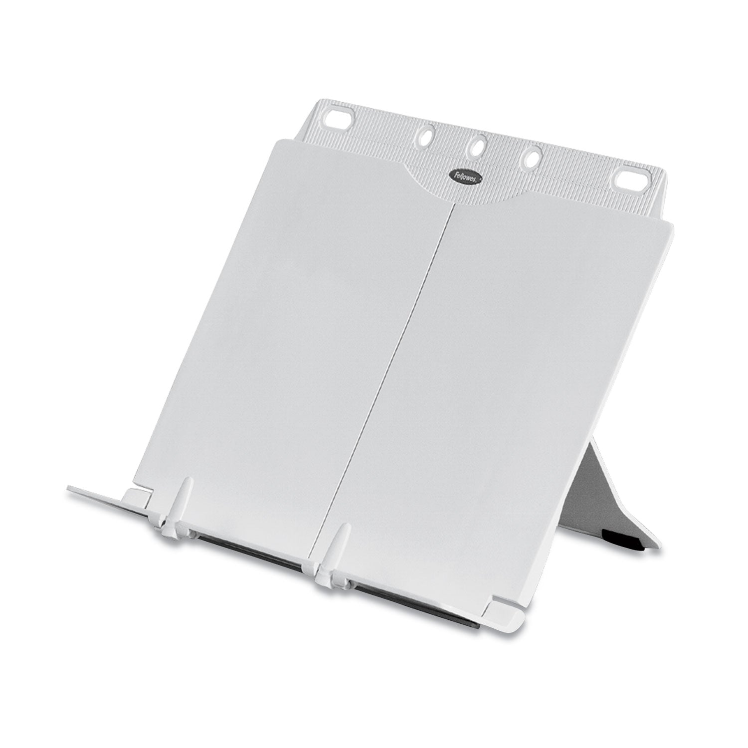 Fellowes® Booklift Copyholder, One Book/pad Capacity, Plastic, Platinum