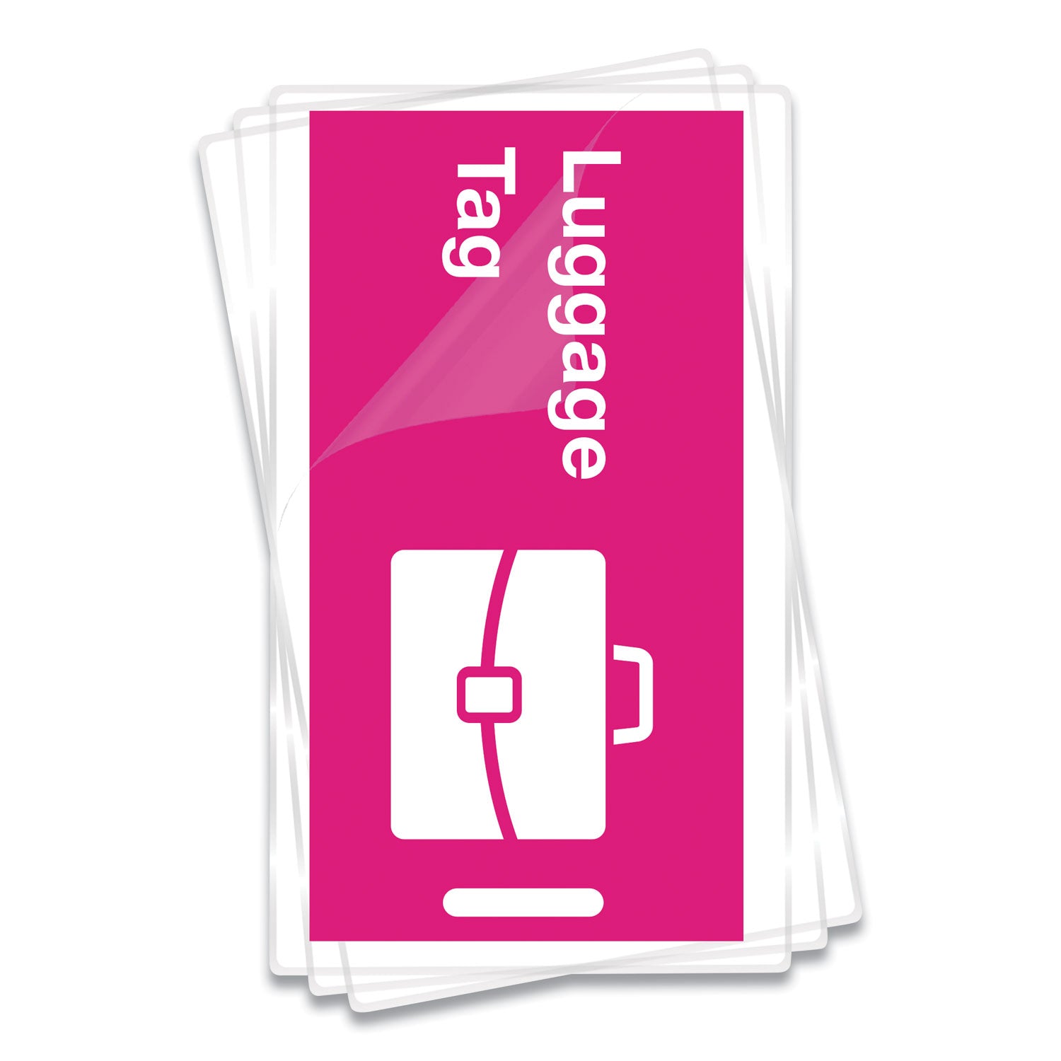 Fellowes® Laminating Pouches, 10 Mil, 3.75" X 2.25", Gloss Clear, 100/pack