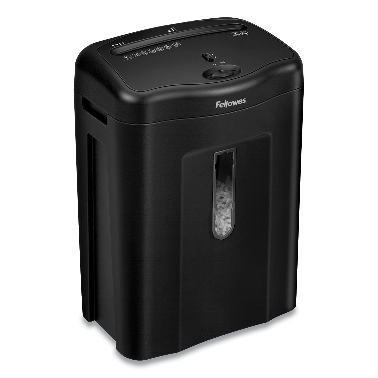 Fellowes® Powershred 11c Cross-Cut Shredder, 11 Manual Sheet Capacity