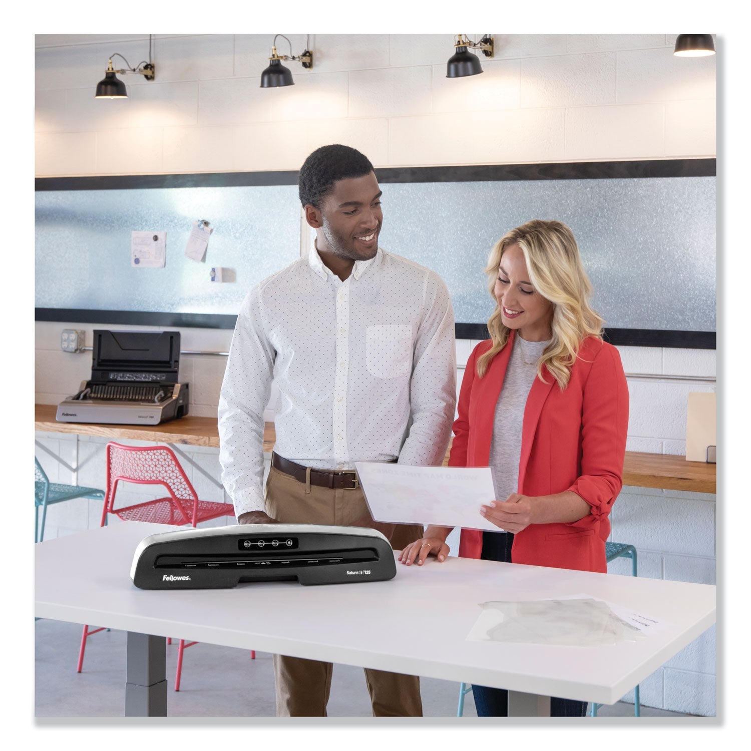 Fellowes® Saturn3i Laminators, 12.5" Max Document Width, 5 Mil Max Document Thickness