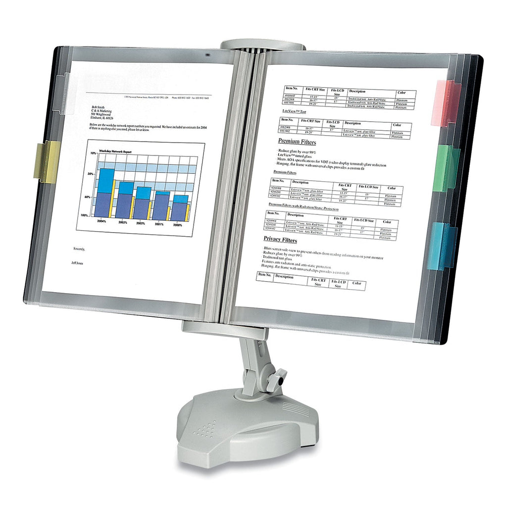 Reference Rack Set Reference Rack | 10-Pocket Platinum Desktop