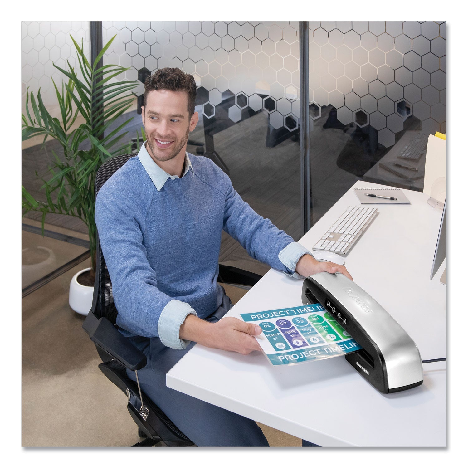 Fellowes® Saturn3i Laminators, 9" Max Document Width, 5 Mil Max Document Thickness
