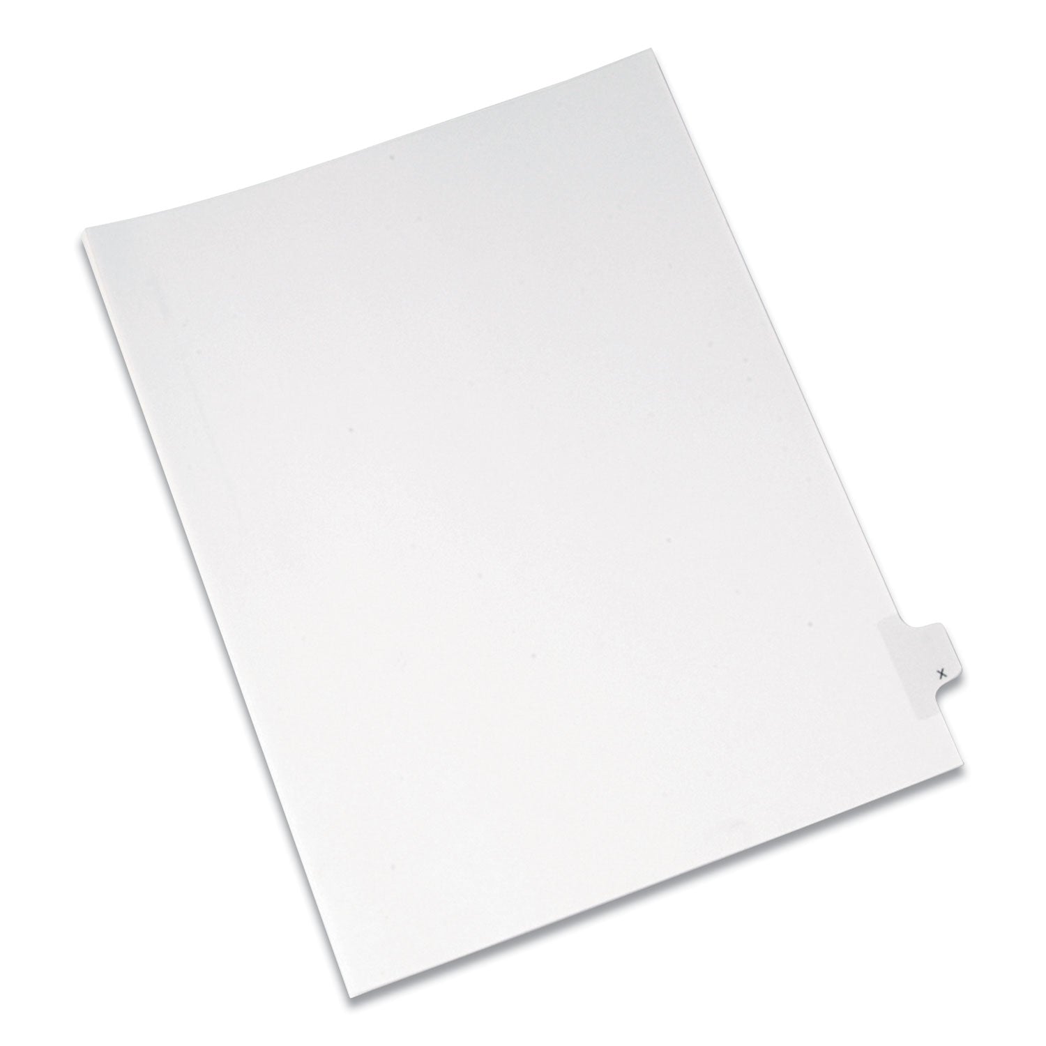 Legal Exhibit Dividers | 26-Tab, X | Allstate