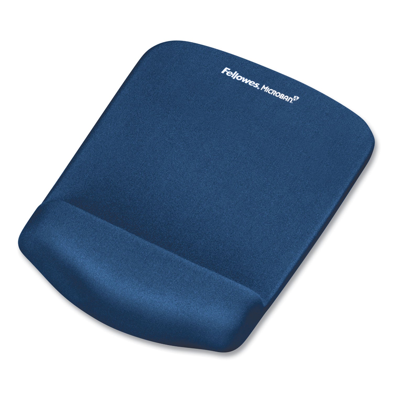 PlushTouch Mouse Pad with Wrist Rest | Blue