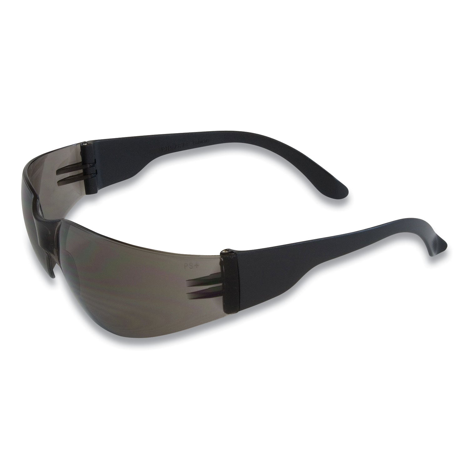 Bouton® Zenon Z12 Rimless Indoor/Outdoor Optical Eyewear, Scratch-Resistant, Gray Lens, Black Frame