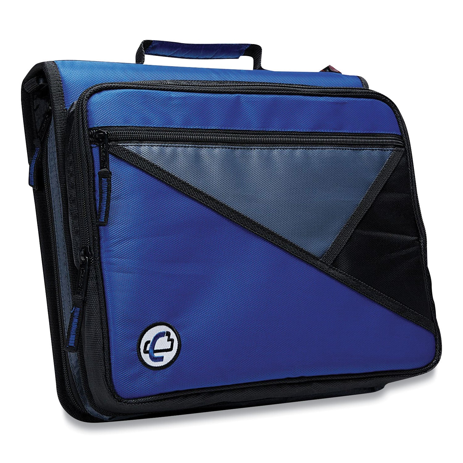 Universal Zipper Binder | Case it™ 2" Blue/Gray