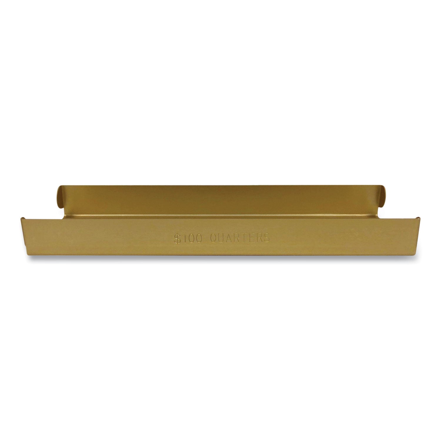 Metal Coin Tray | Quarters, Stackable Orange