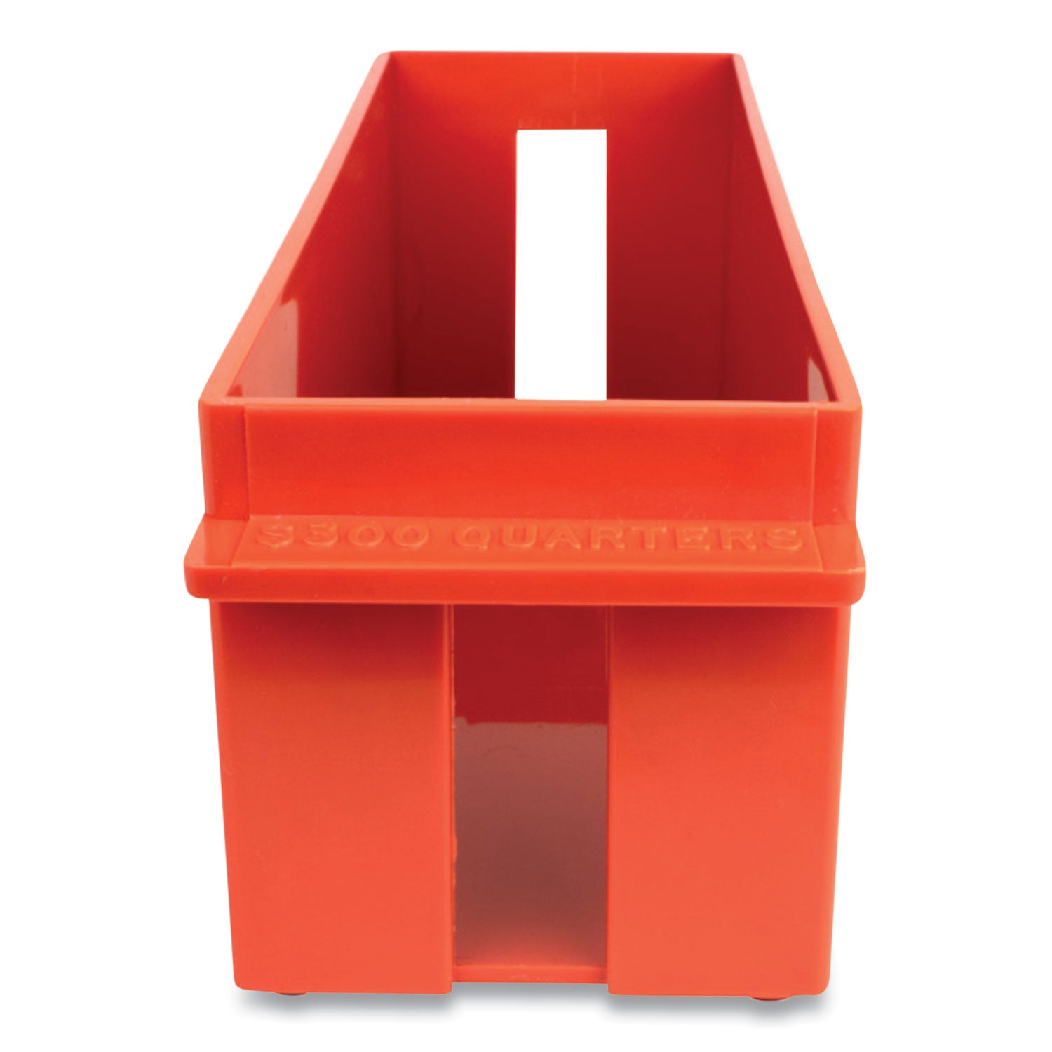Extra-Capacity Coin Tray | Quarters, Orange