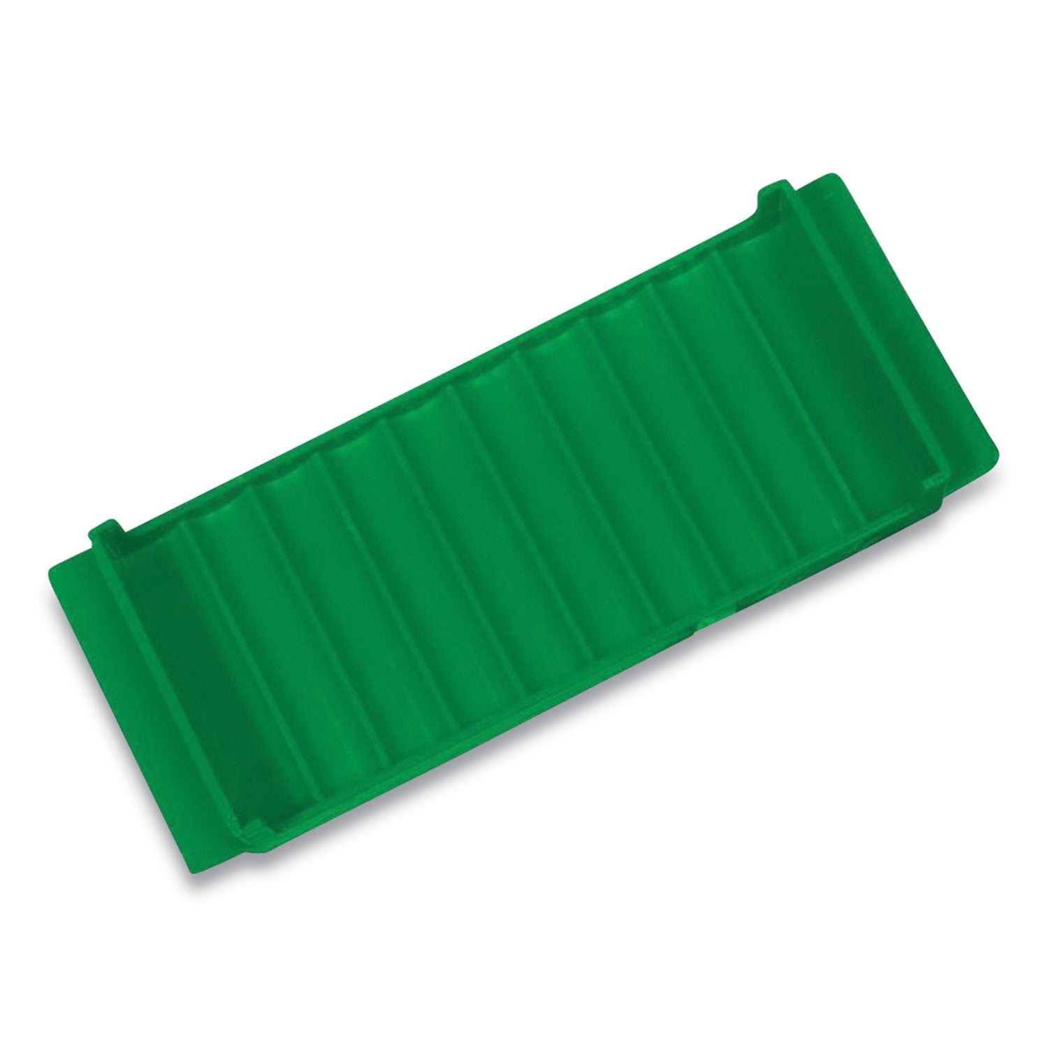 Stackable Plastic Coin Tray | Dimes, Green