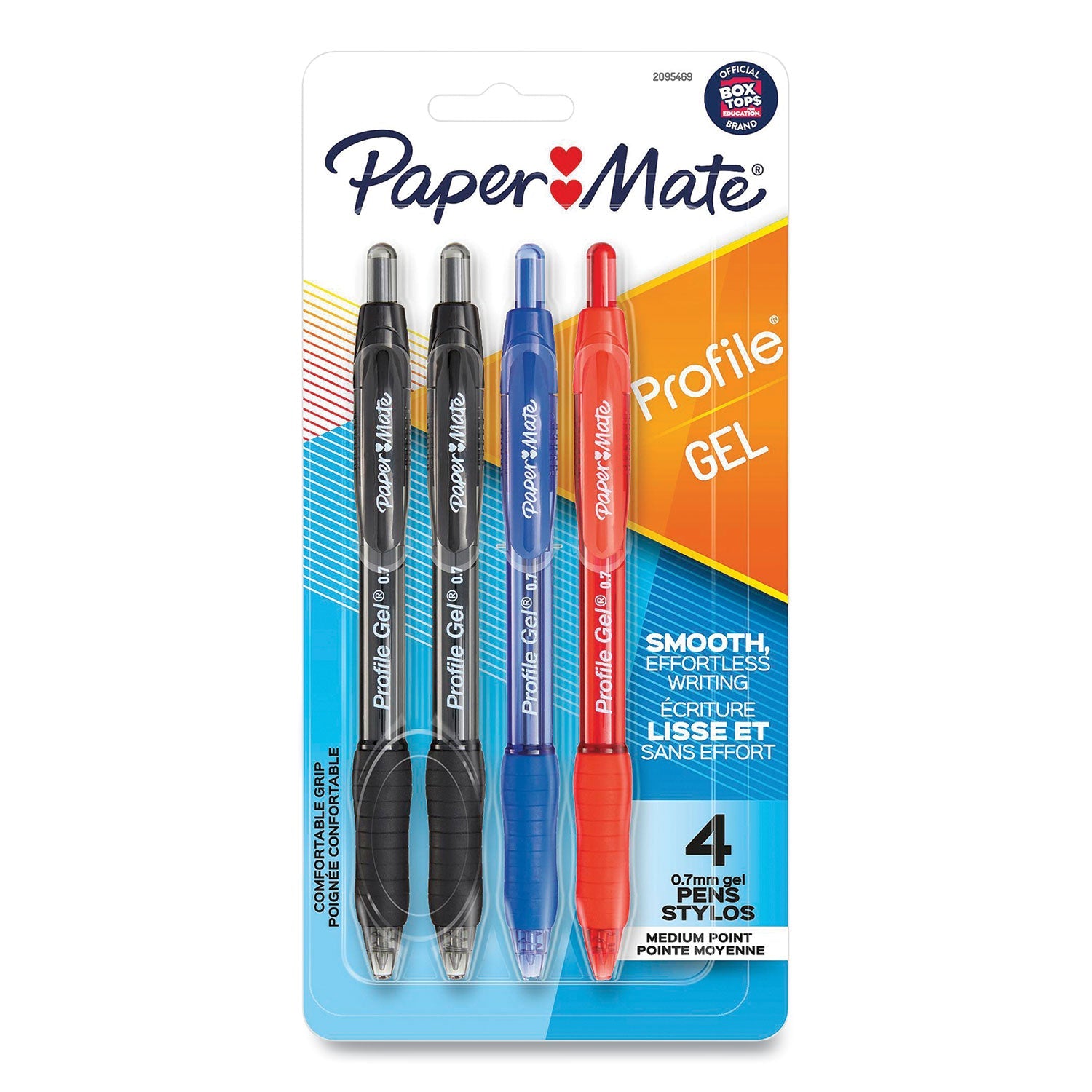 Paper Mate Profile Gel Pens | Assorted 4-Pack