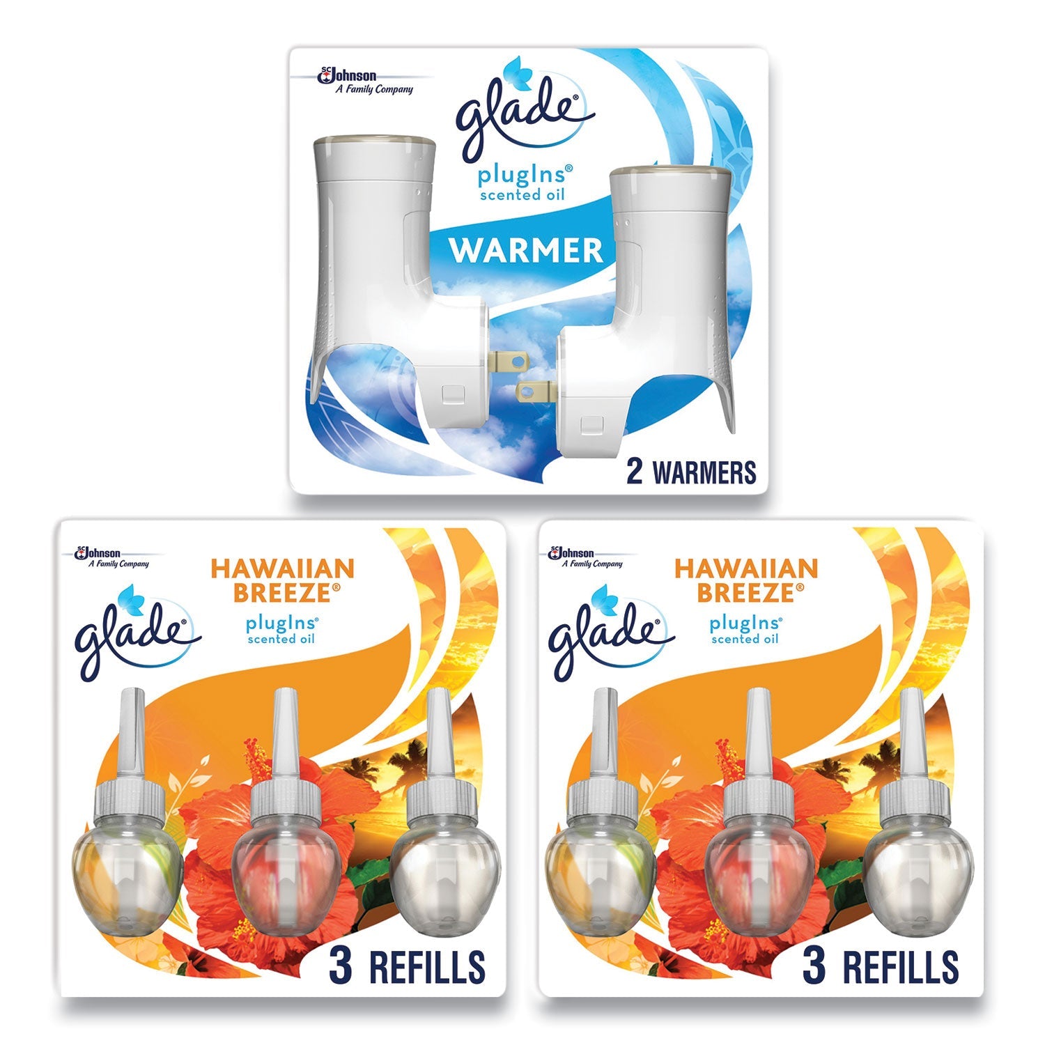 Scented Oil | Glade® Plugin Hawaiian Breeze Kit