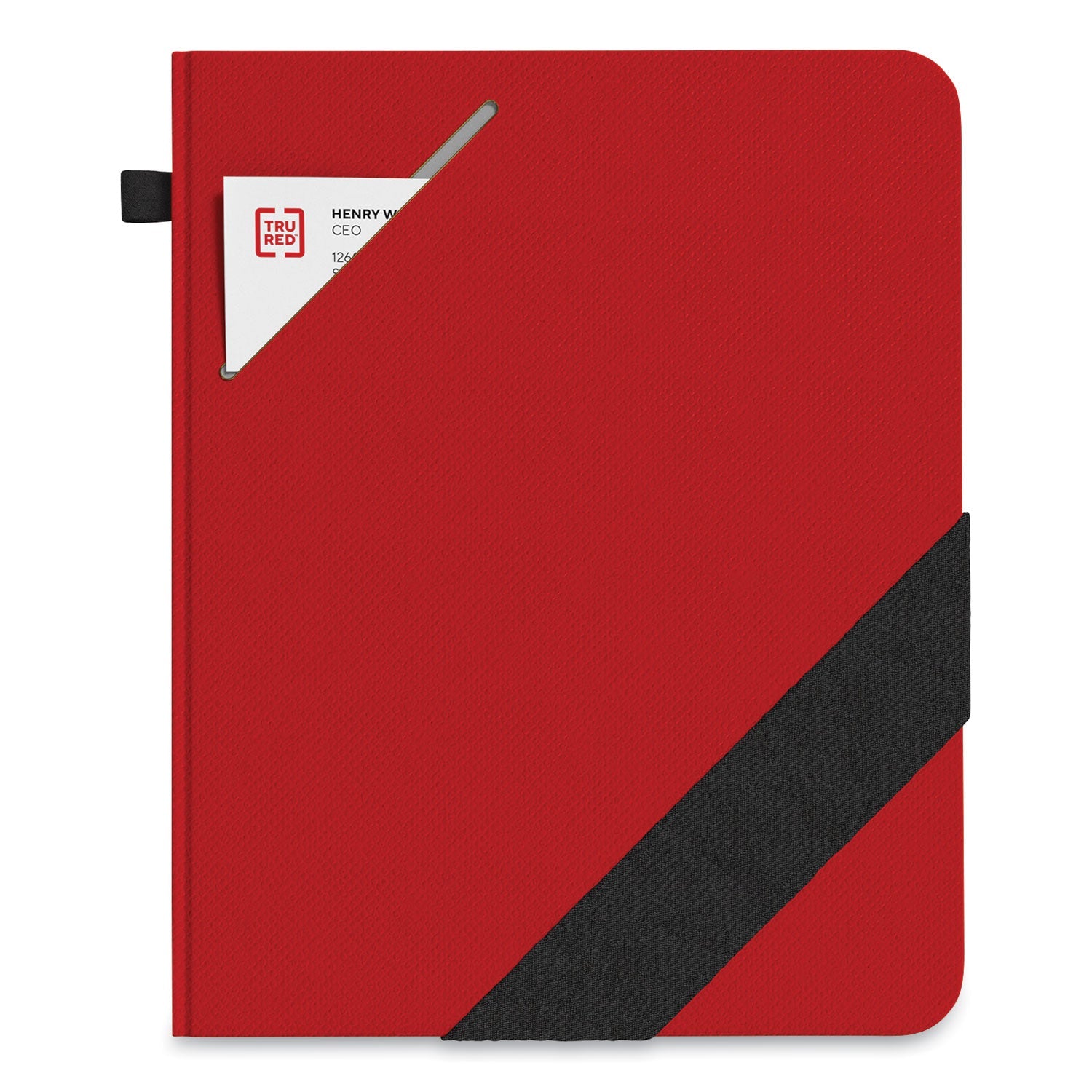 TRU RED™ Large Starter Journal, 1-Subject, Narrow Rule, Red Cover, (192) 10 x 8 Sheets