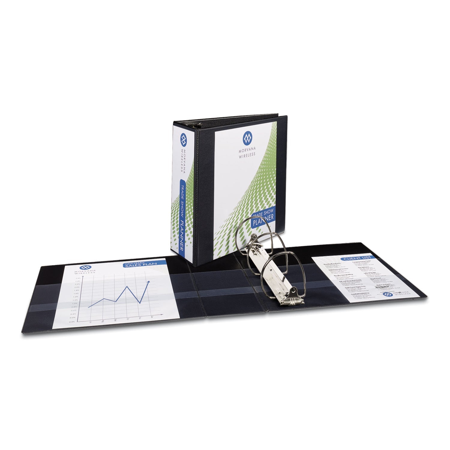 Avery® Durable View Binder With Durahinge And Ezd Rings, 3 Rings, 4" Capacity, 11 X 8.5, Black, (9800)