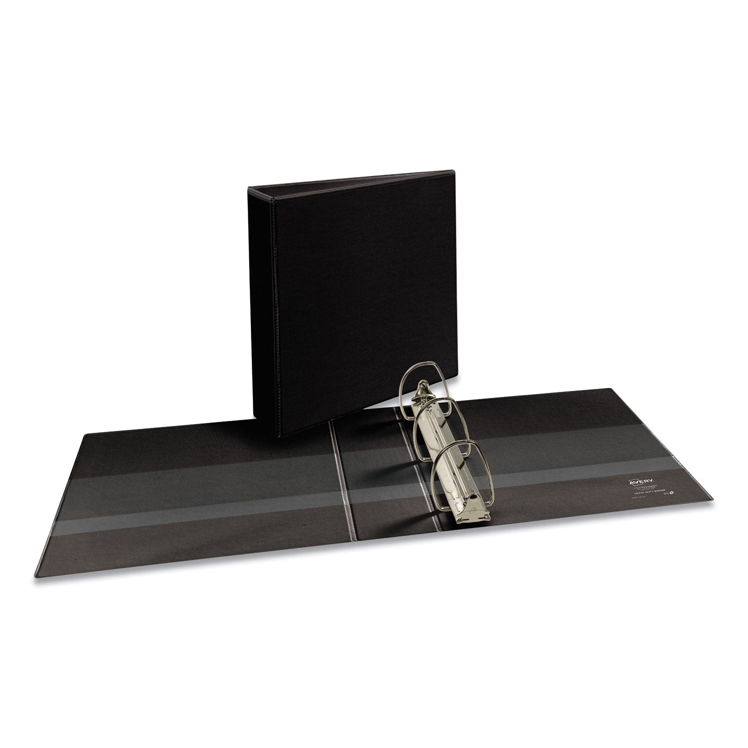 Avery® Durable View Binder With Durahinge And Ezd Rings, 3 Rings, 3" Capacity, 11 X 8.5, Black, (9700)
