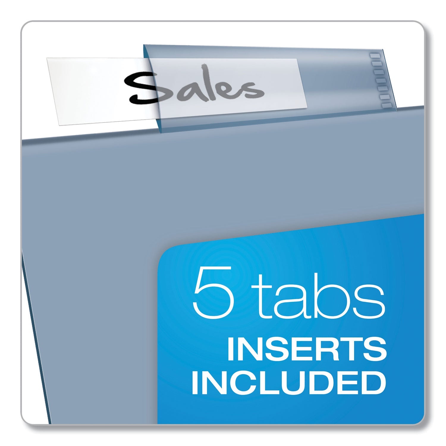 Cardinal® Poly Index Dividers, 5-Tab, 11 X 8.5, Assorted, 4 Sets