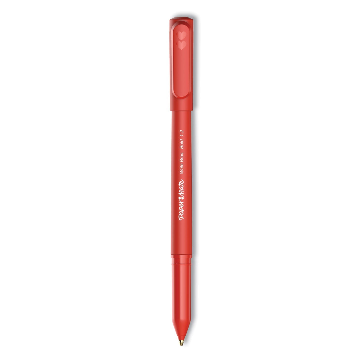 Paper Mate Write Bros. Ballpoint Pen | Bold Red