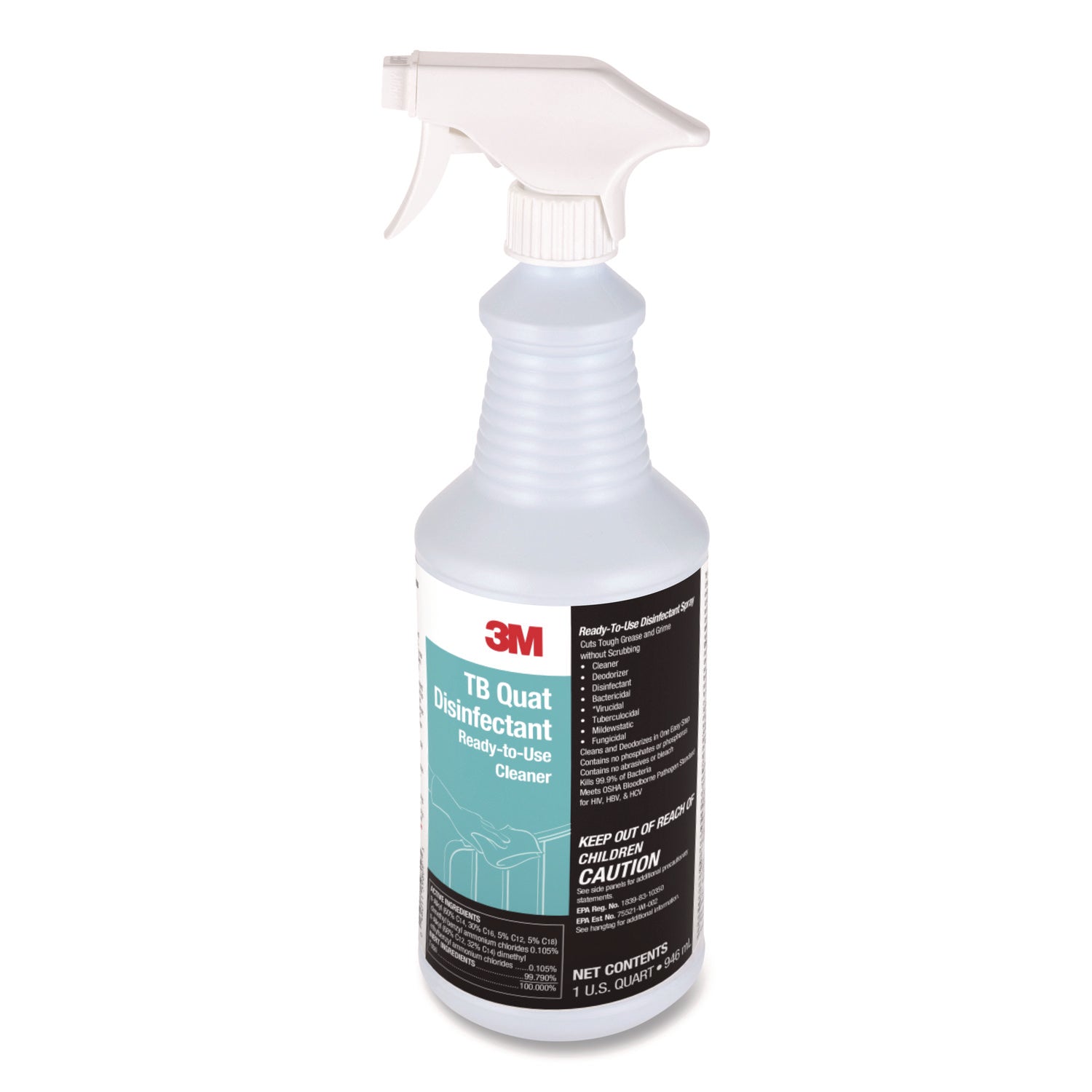 3M Tb Quat Disinfectant Cleaner | Ready-To-Use