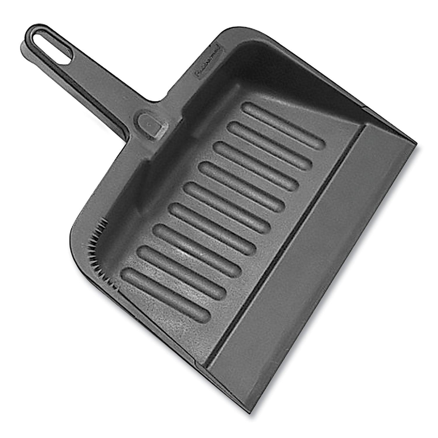 Heavy-Duty Plastic Dust Pan | Black