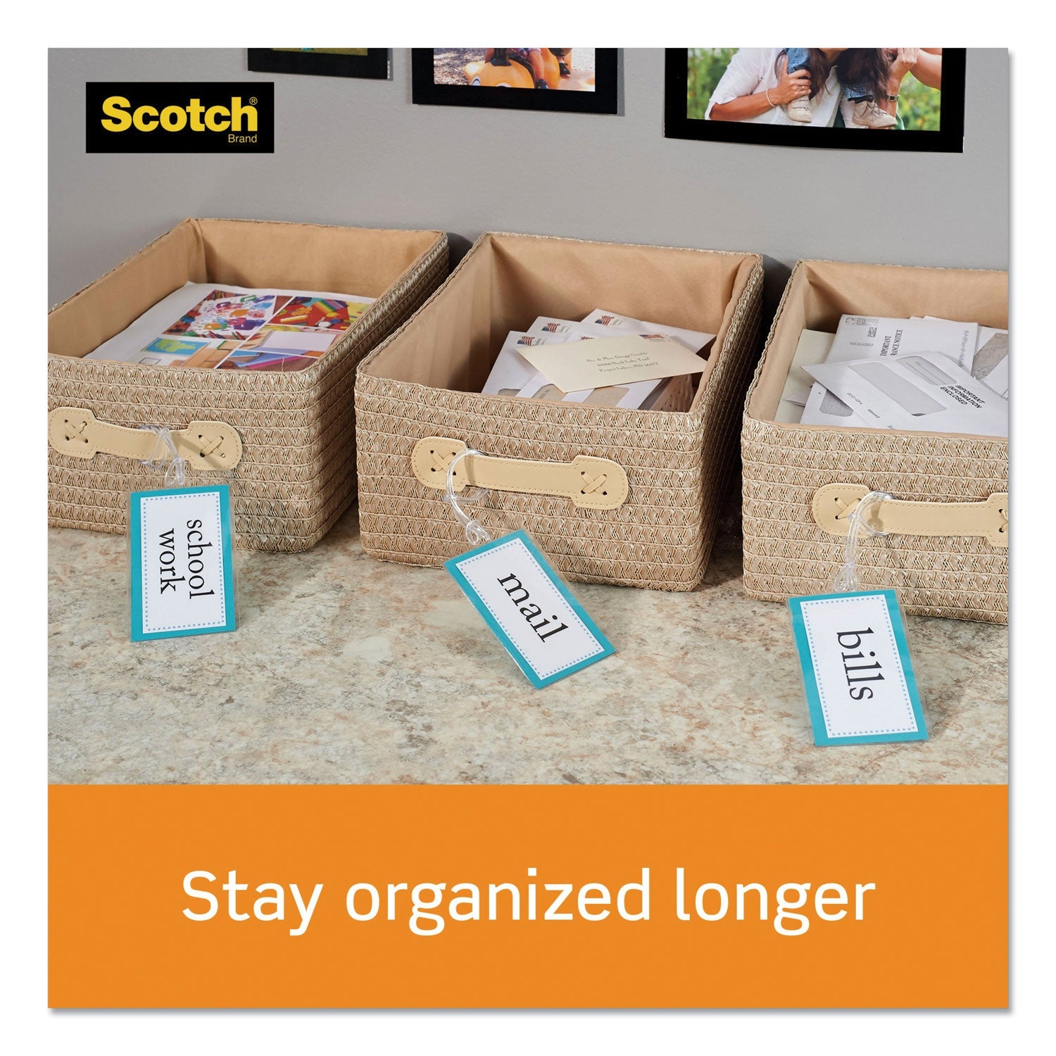 Scotch™ Laminating Pouches, 5 Mil, 2.25" X 4.25", Gloss Clear, 100/pack