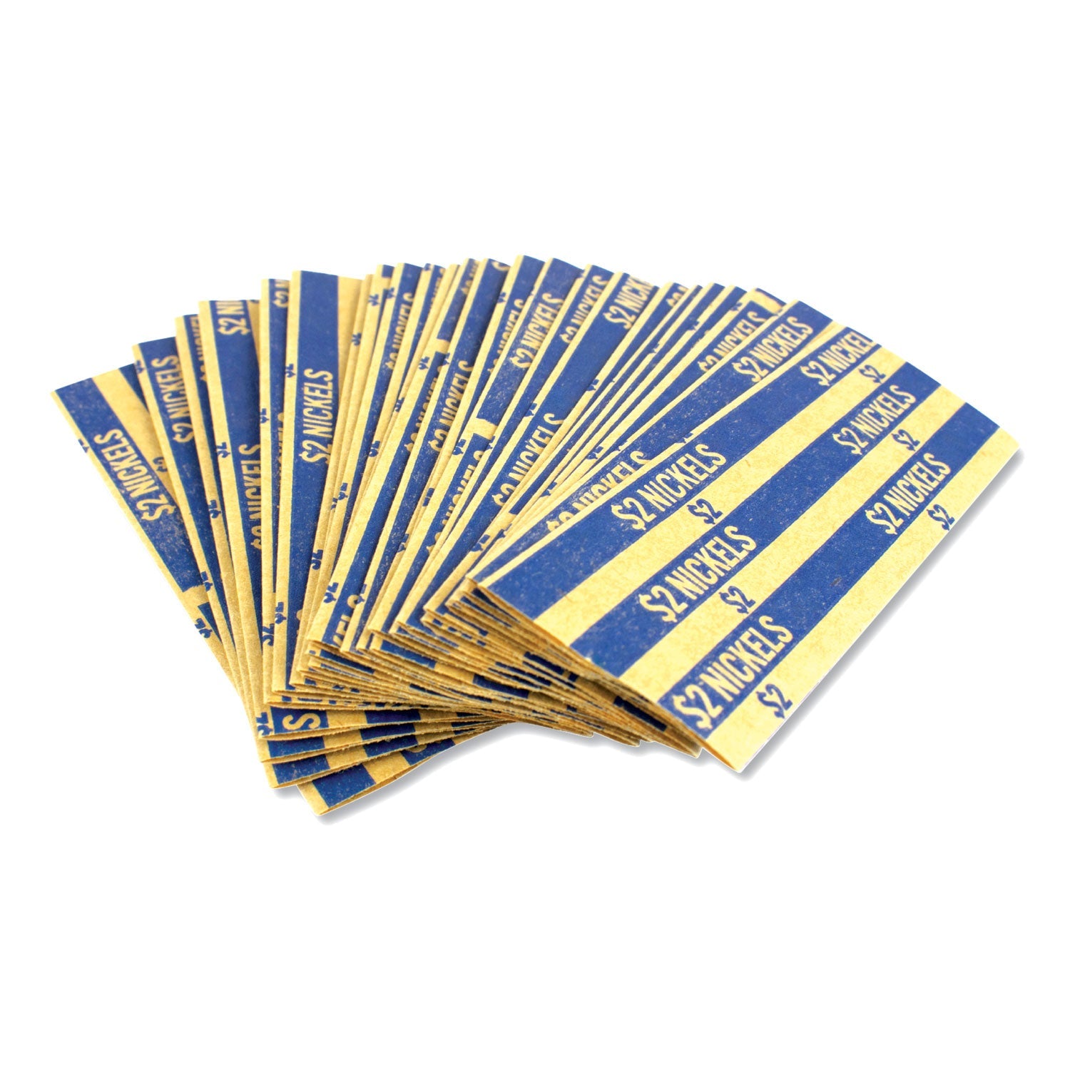 Flat Tubular Coin Wrap | Nickels, 1,000/Box