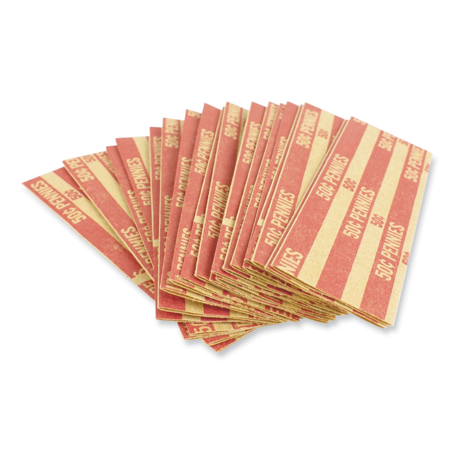 Flat Tubular Coin Wrap | Pennies, 1,000/Box