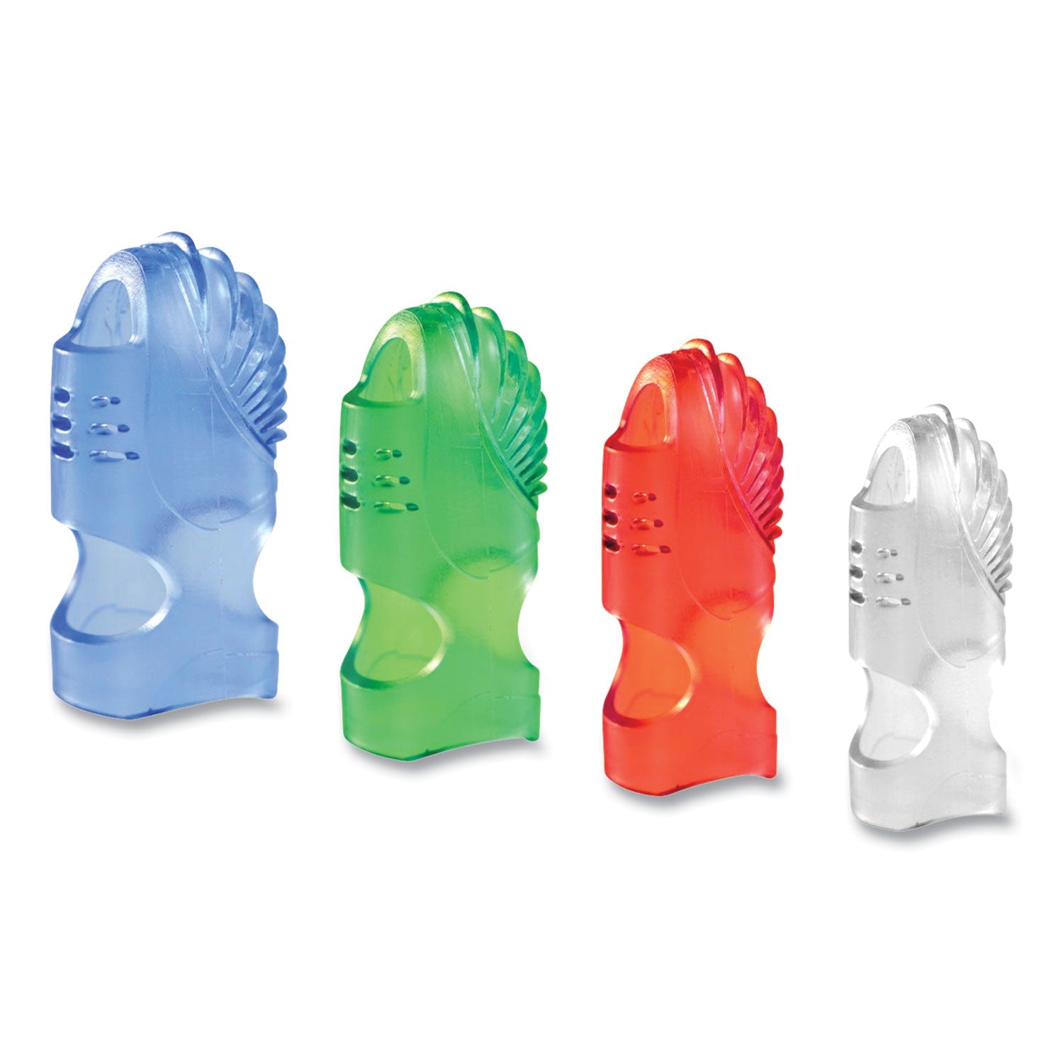 LEE Tippi Micro-Gel Fingertip Grips, Size 9, Large, Assorted, 10/pack
