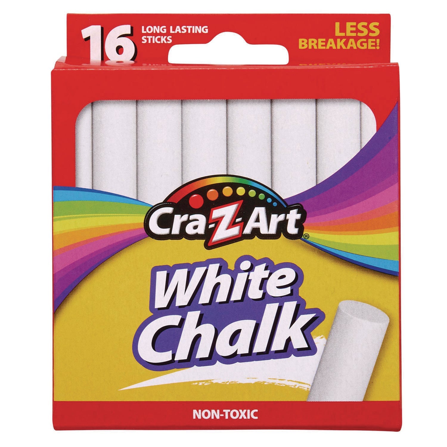 Cra-Z-Art® White Chalk | 16-Pack