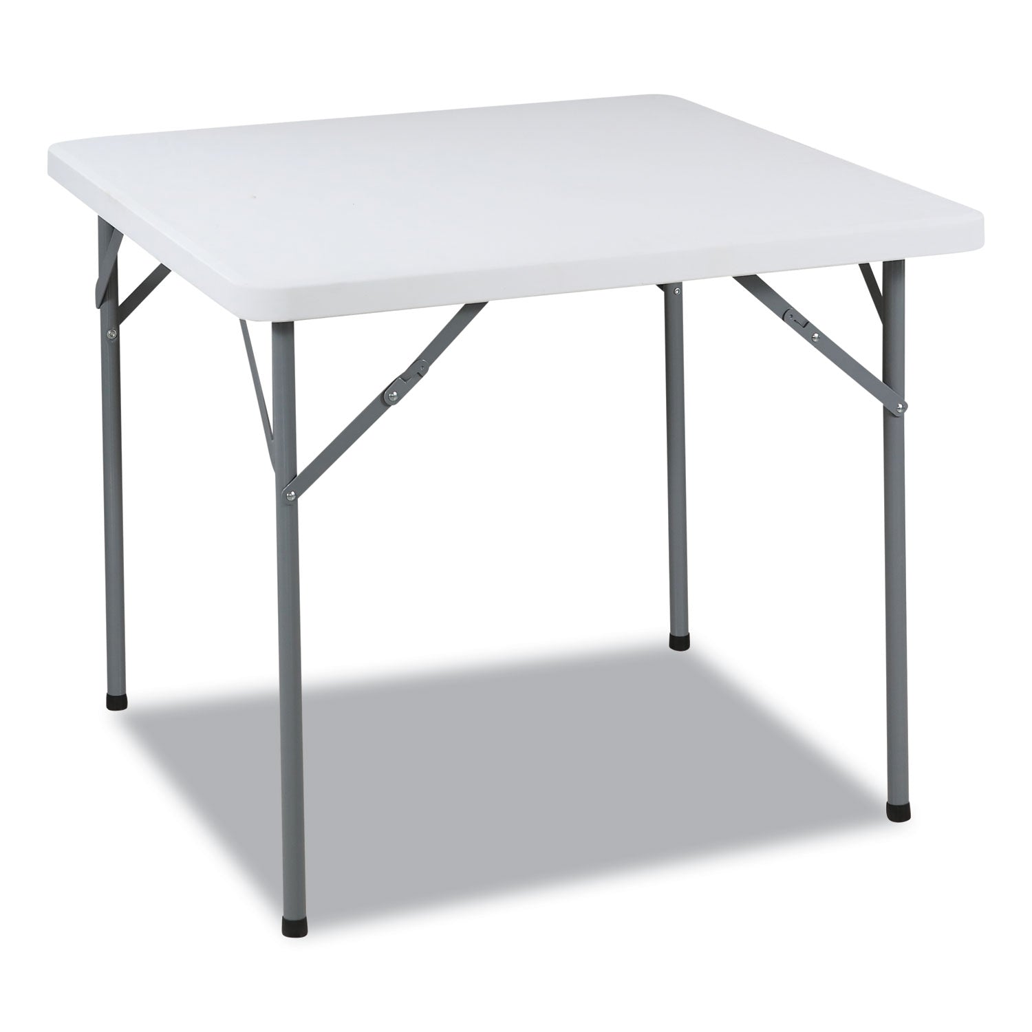 Classic Folding Table | 34" Square, Platinum