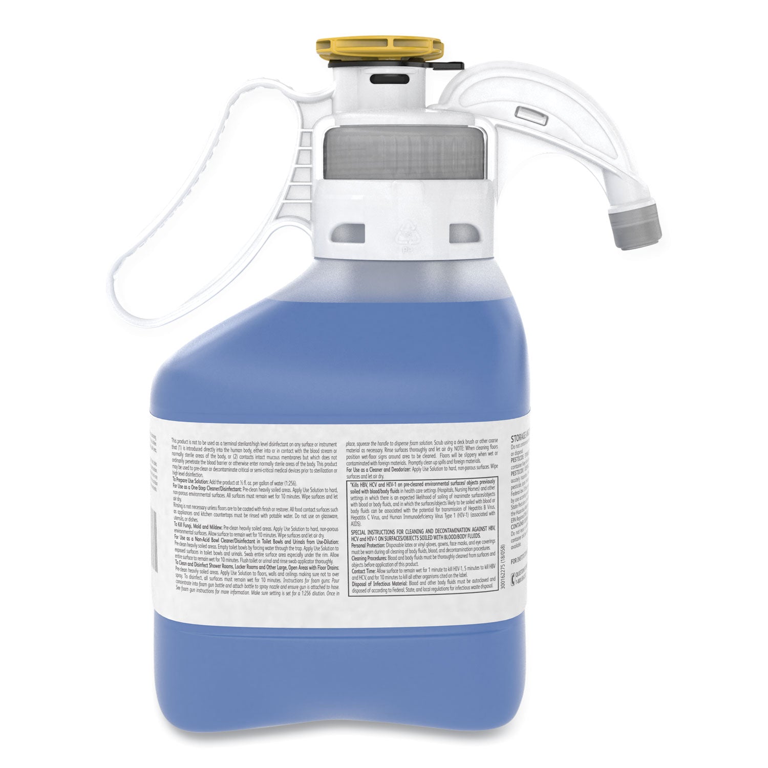 Diversey™ Virex Ii 256 One-Step Disinfectant Cleaner Deodorant, Mint, 1.4l, 2 Bottles/ct