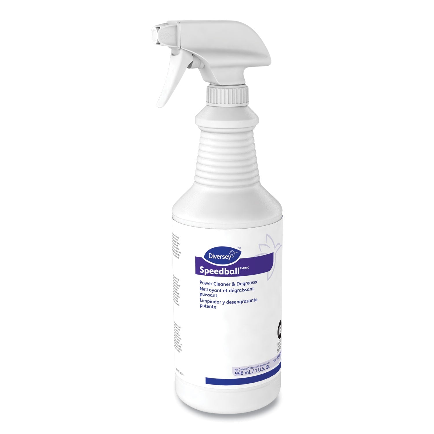 Diversey™ Speedball Heavy-Duty Cleaner, Citrus, Liquid, 1qt. Spray Bottle, 12/ct
