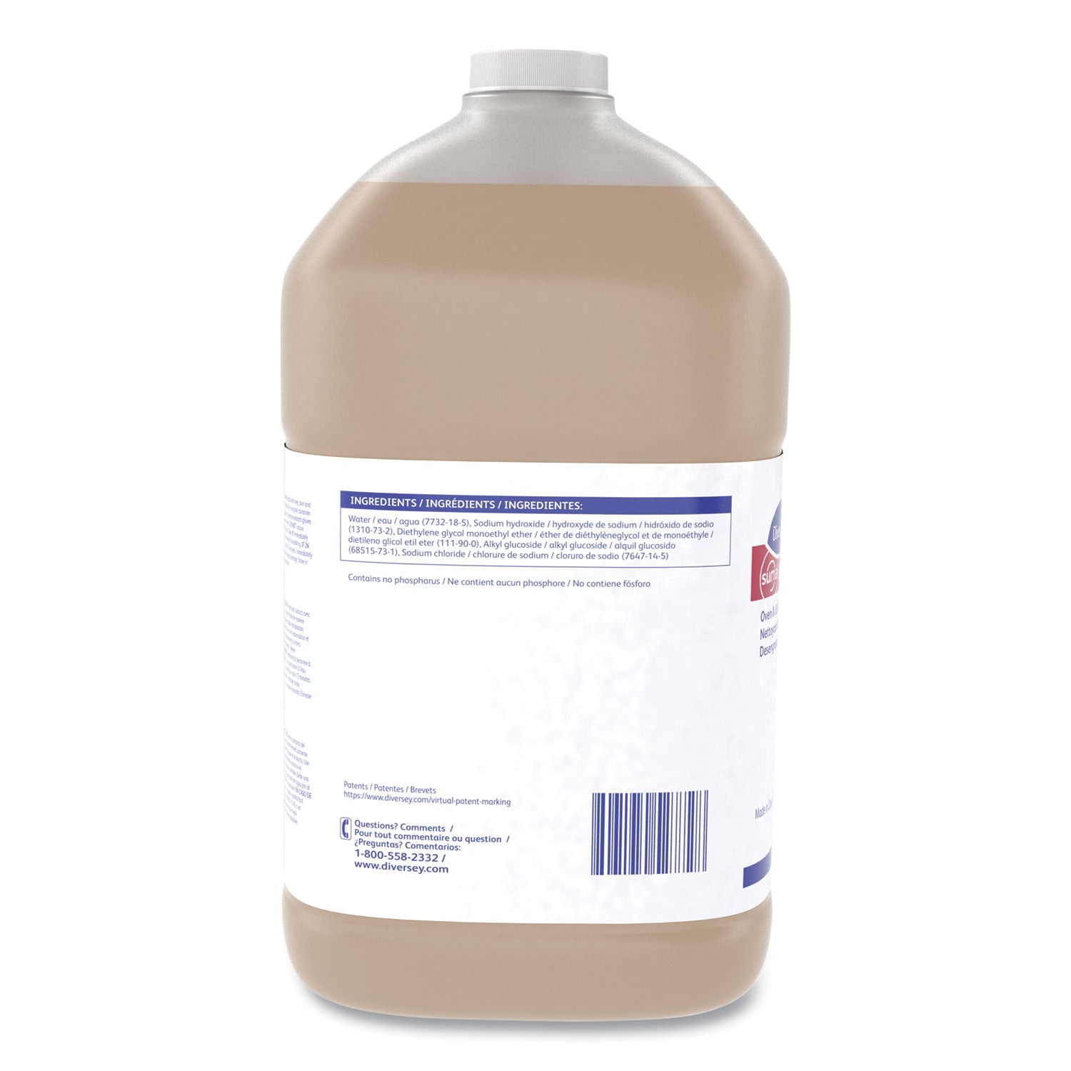 Diversey™ Suma Grill D9, 1 gal Bottle, 4/Carton