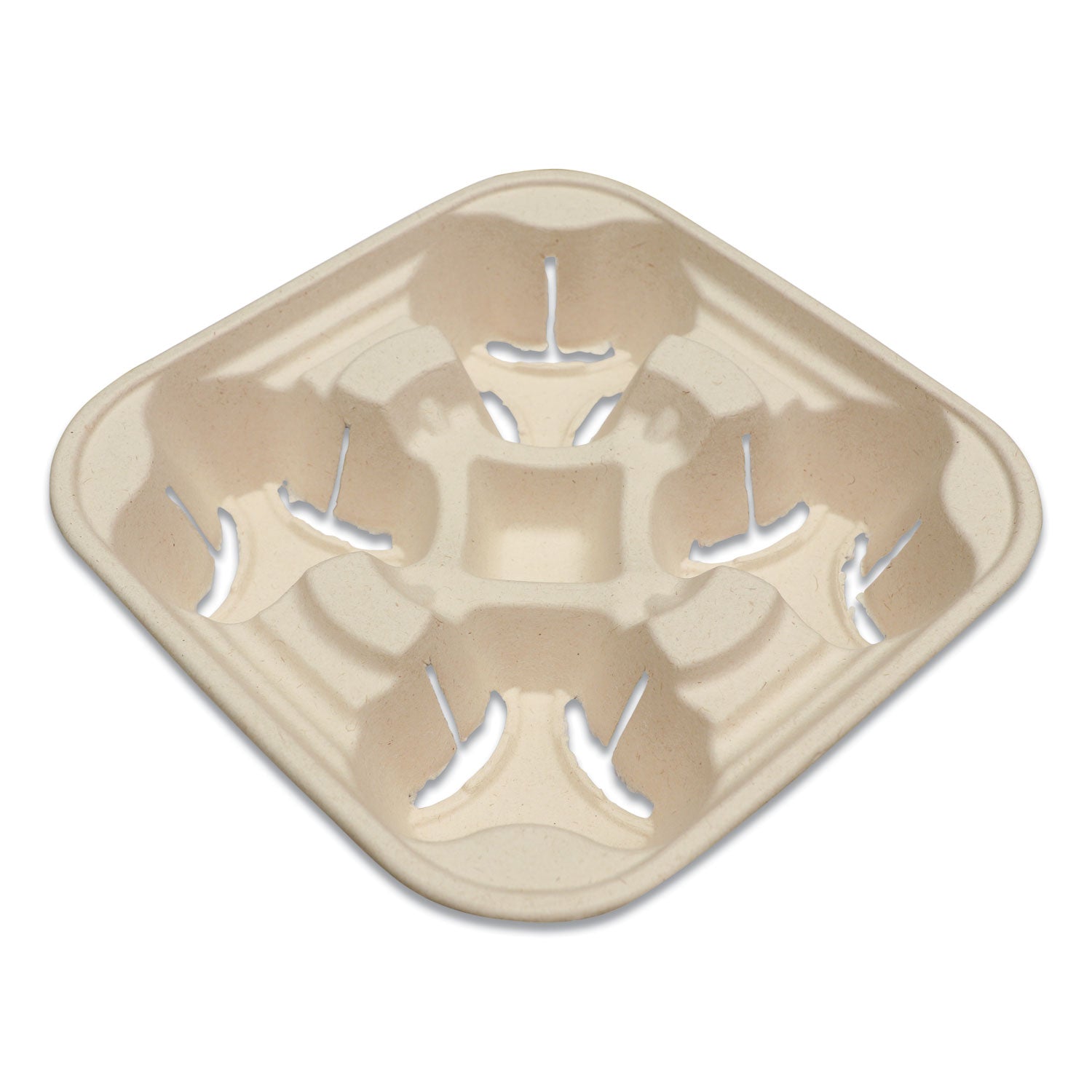 Fiber Cup Carriers | 4-Cup | 600-Carton