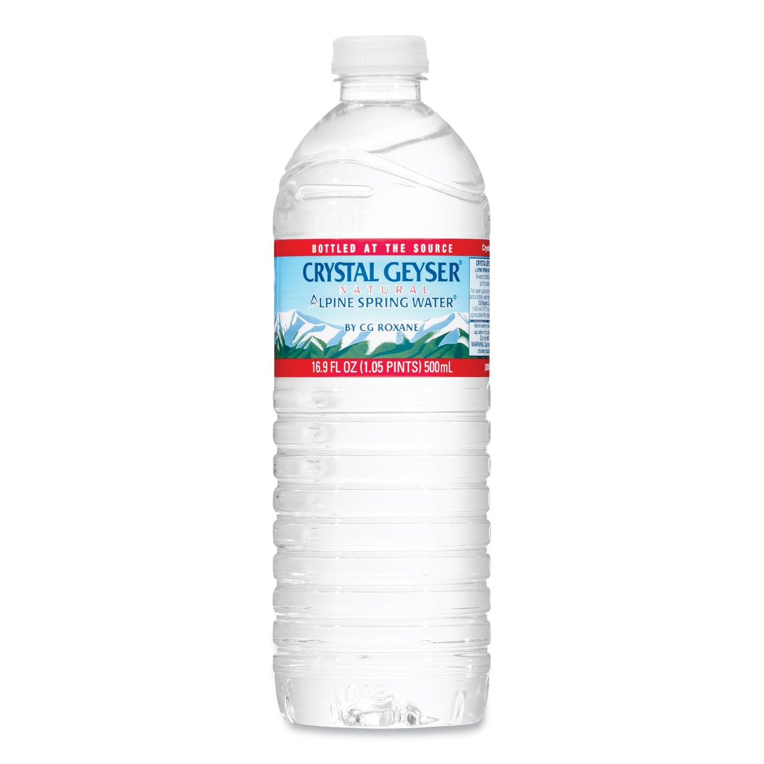 Natural Alpine Spring Water | 16.9 Oz | 35/carton
