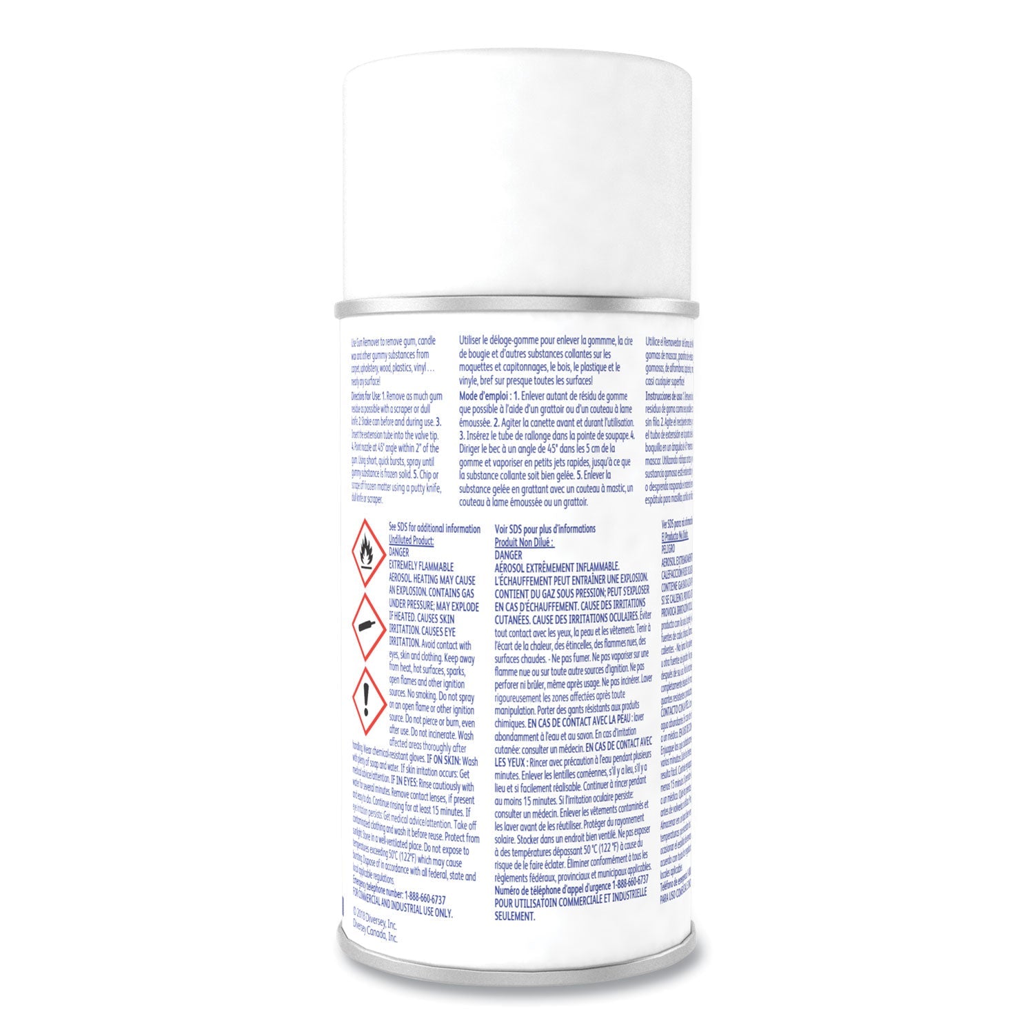 Diversey™ Gum Remover, 6.5 Oz Aerosol Spray Can