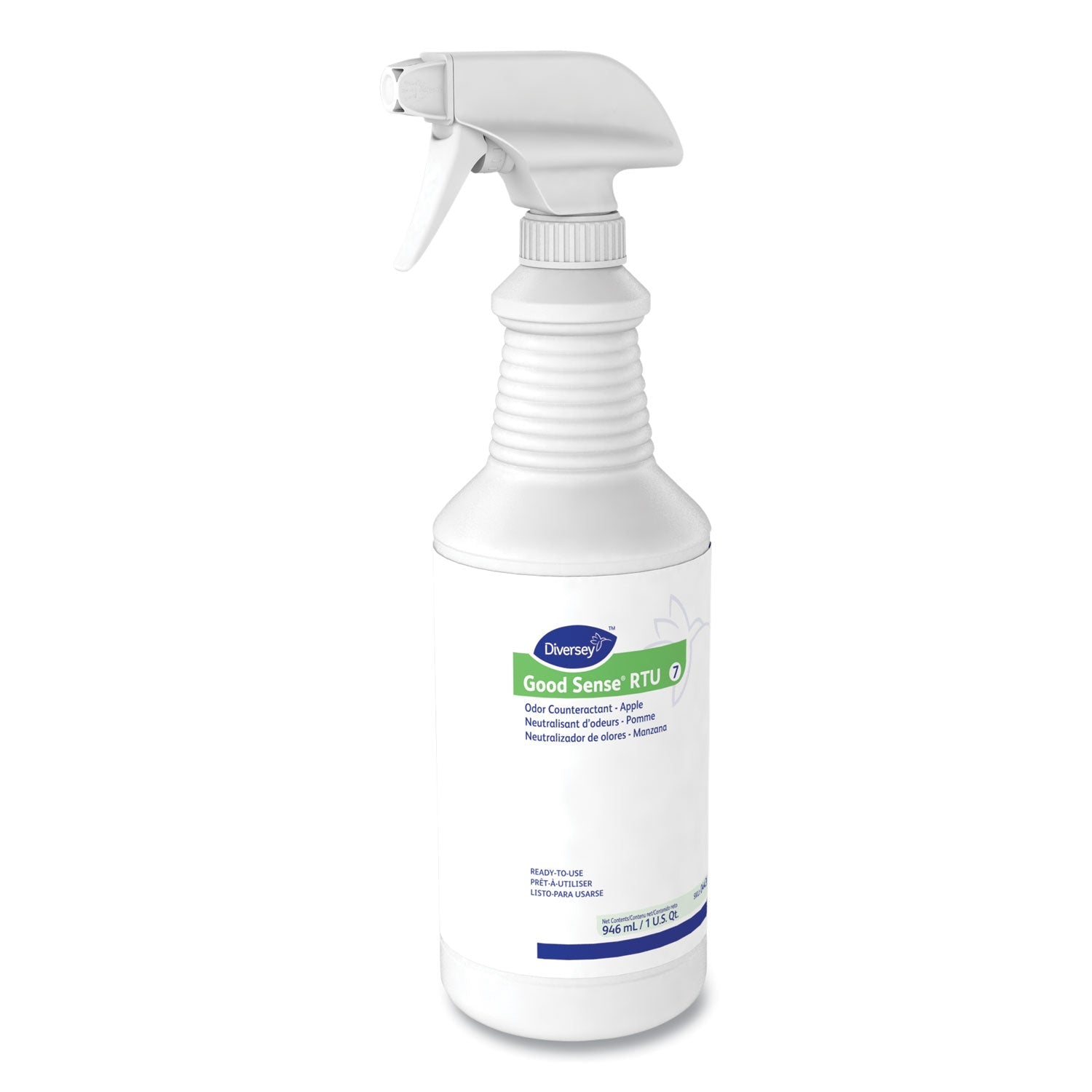 Diversey™ Good Sense Rtu Liquid Odor Counteractant, Apple Scent, 32 Oz Spray Bottle