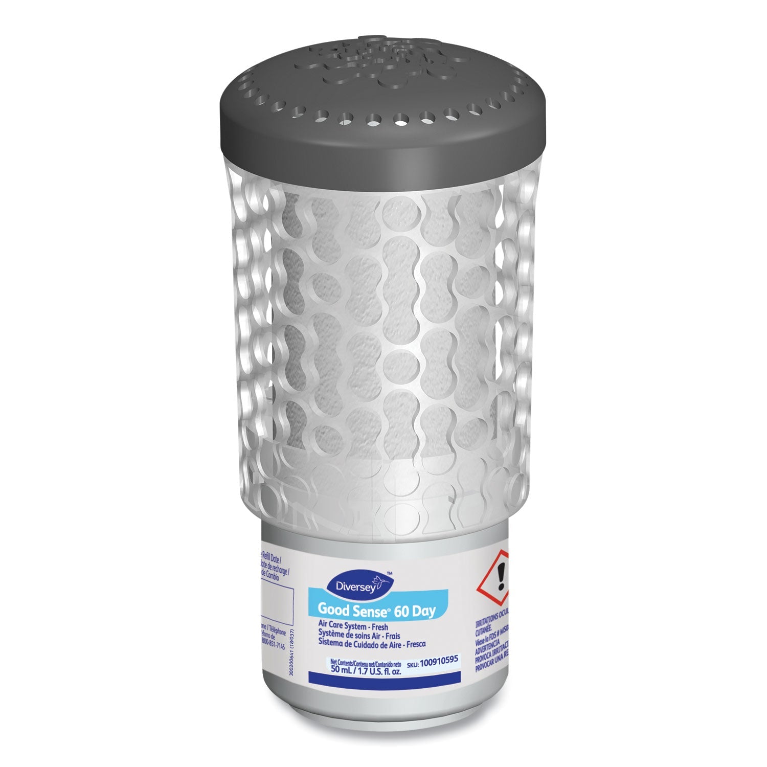 Diversey™ Good Sense 60-Day Air Care System, Fresh Scent, 1.7 Oz, 6/carton