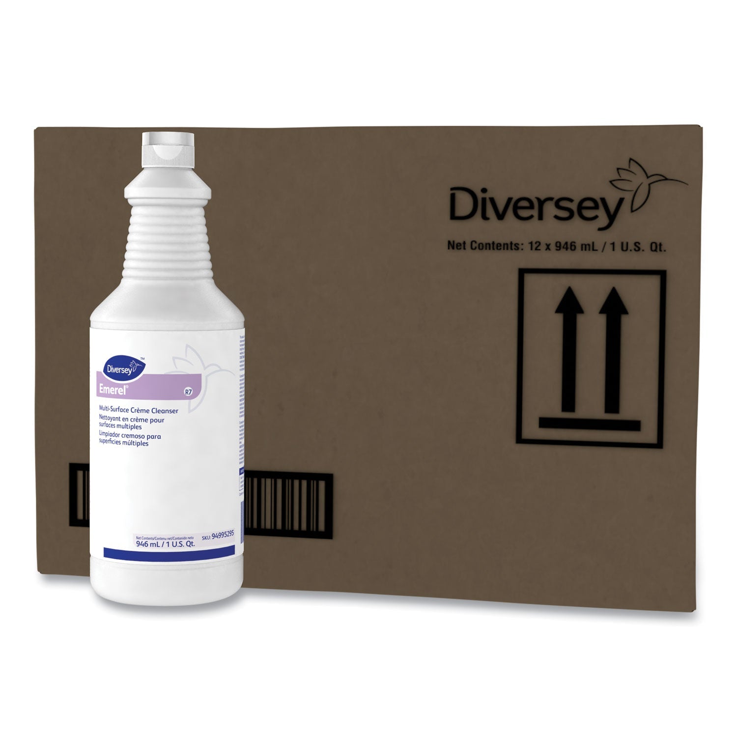 Diversey™ Emerel Multi-Surface Creme Cleanser, Fresh Scent, 32 Oz Bottle, 12/carton