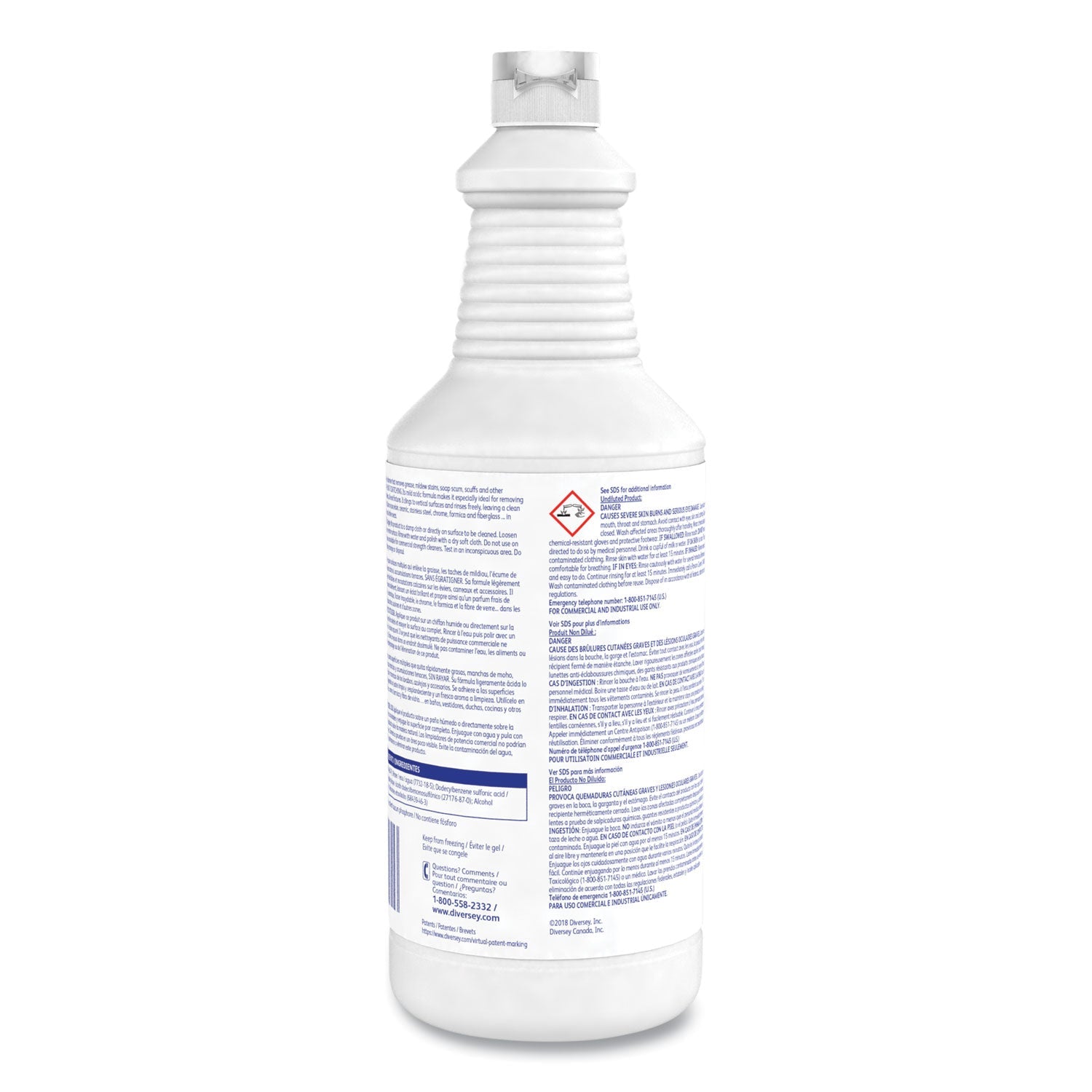 Diversey™ Emerel Multi-Surface Creme Cleanser, Fresh Scent, 32 Oz Bottle, 12/carton
