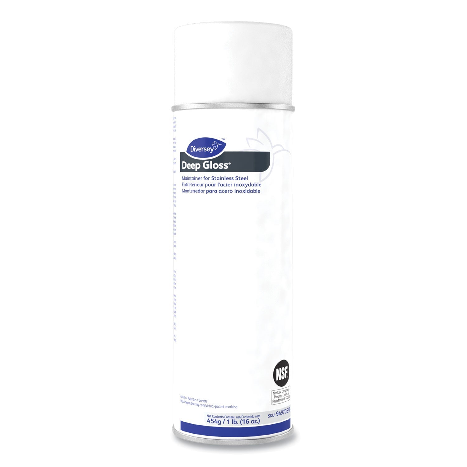 Deep Gloss Stainless Steel Maintainer | 16 Oz