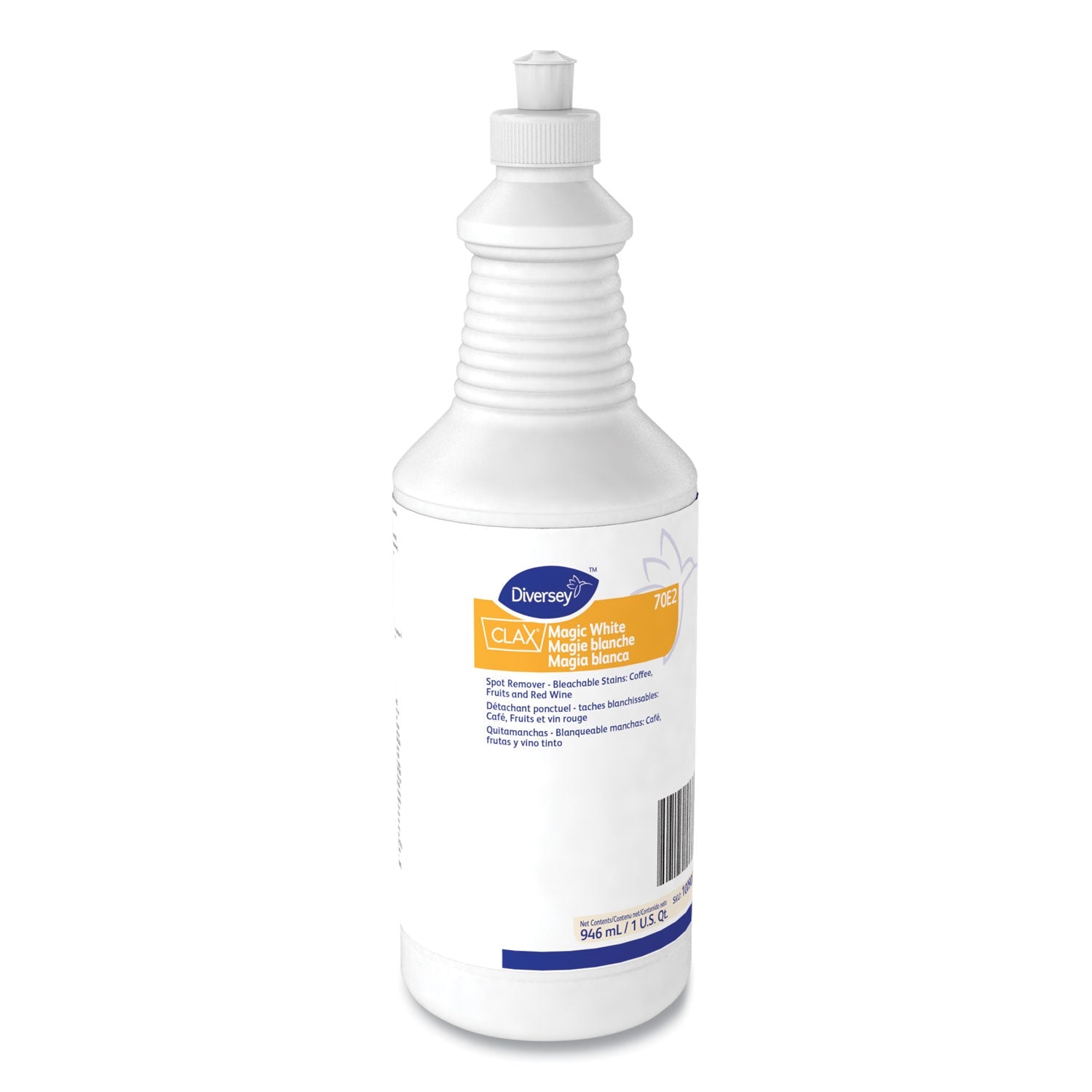 Diversey™ Clax Magic White, Liquid, 32 oz, 6/Carton