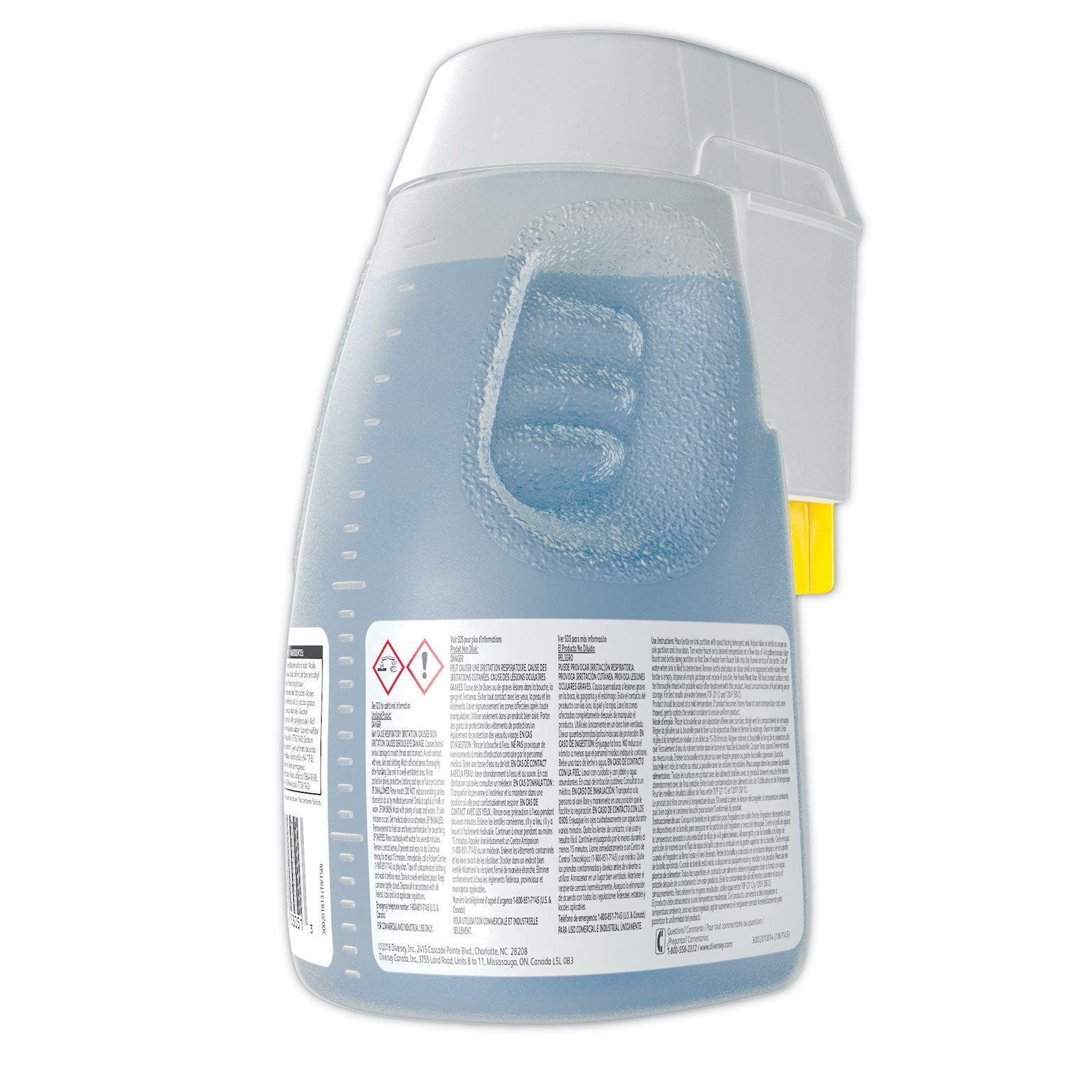 Suma® Supreme Concentrated Pot And Pan Detergent, Floral, 2.6 Qt Optifill System Refill